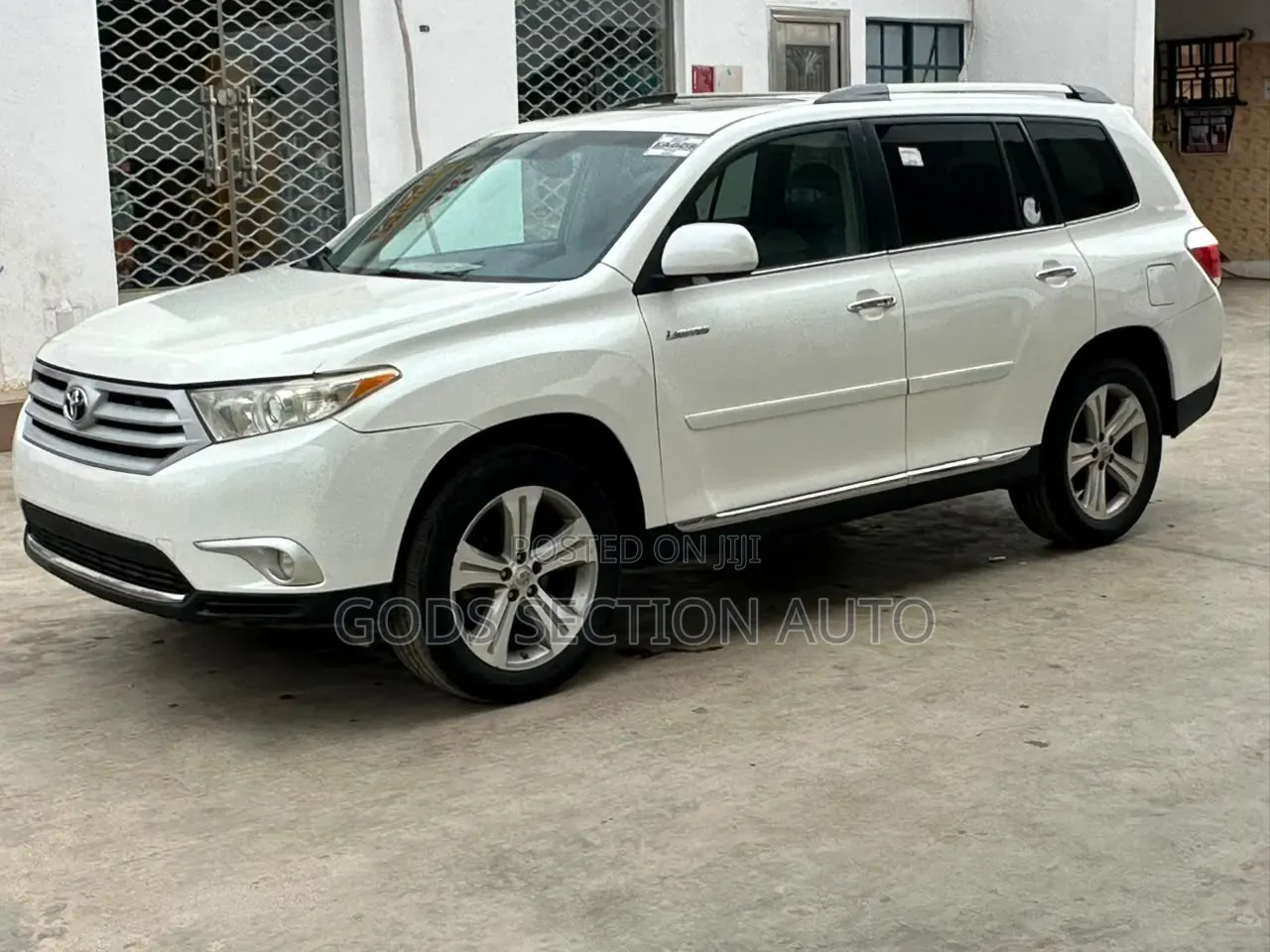 Toyota Highlander Limited 2011 White