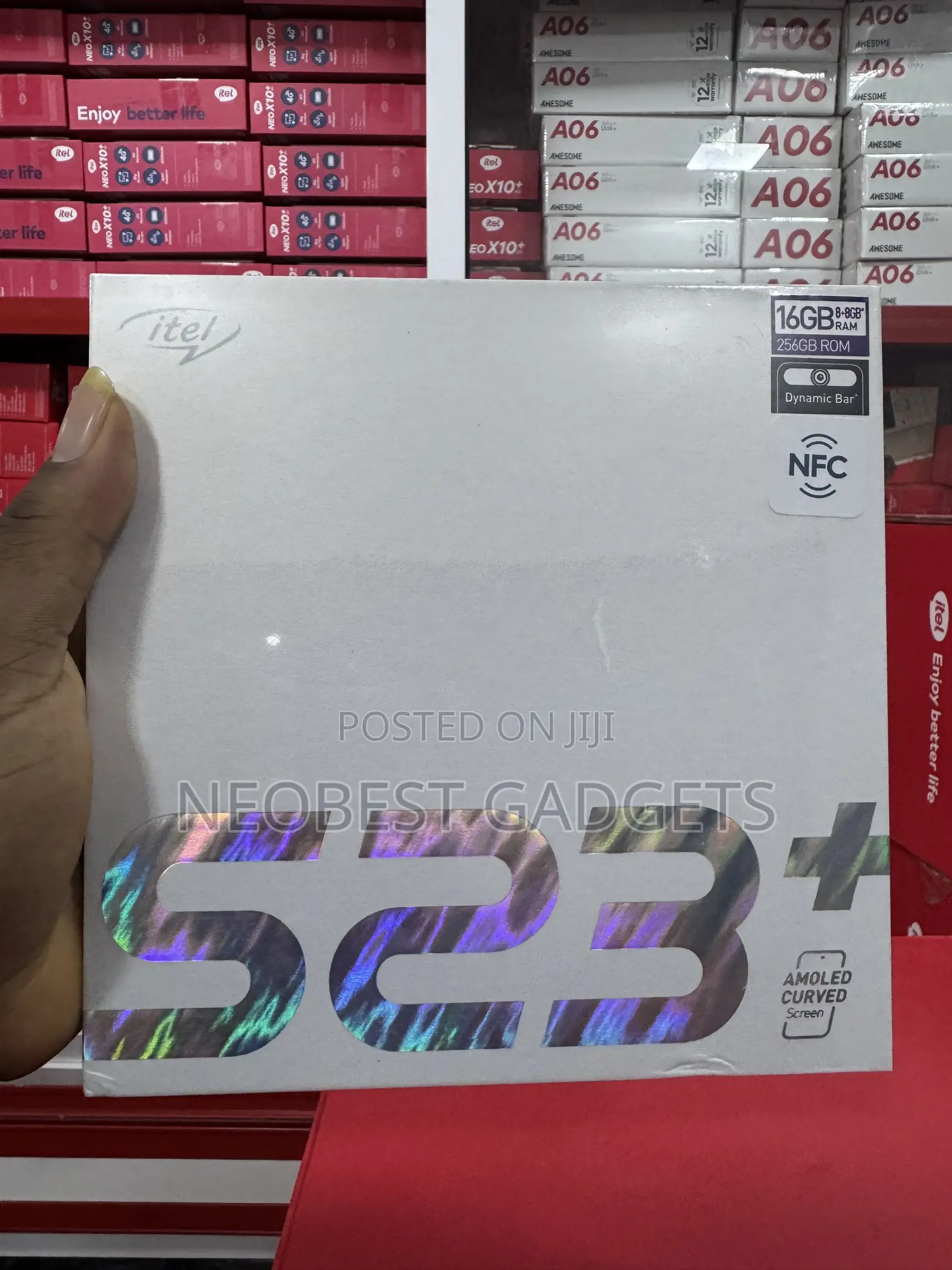 New Itel S23 Plus 256 GB