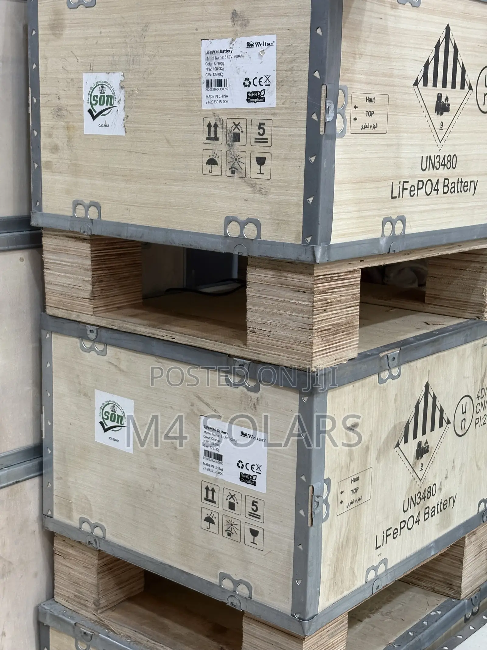 WELION 15kwh Lithium Ion Solar Battery