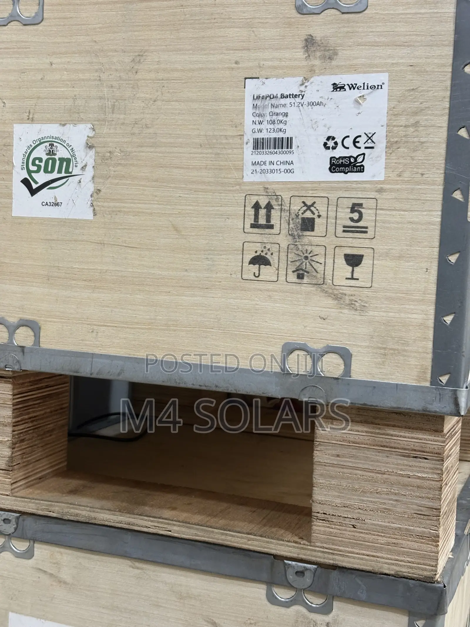 WELION 15kwh Lithium Ion Solar Battery