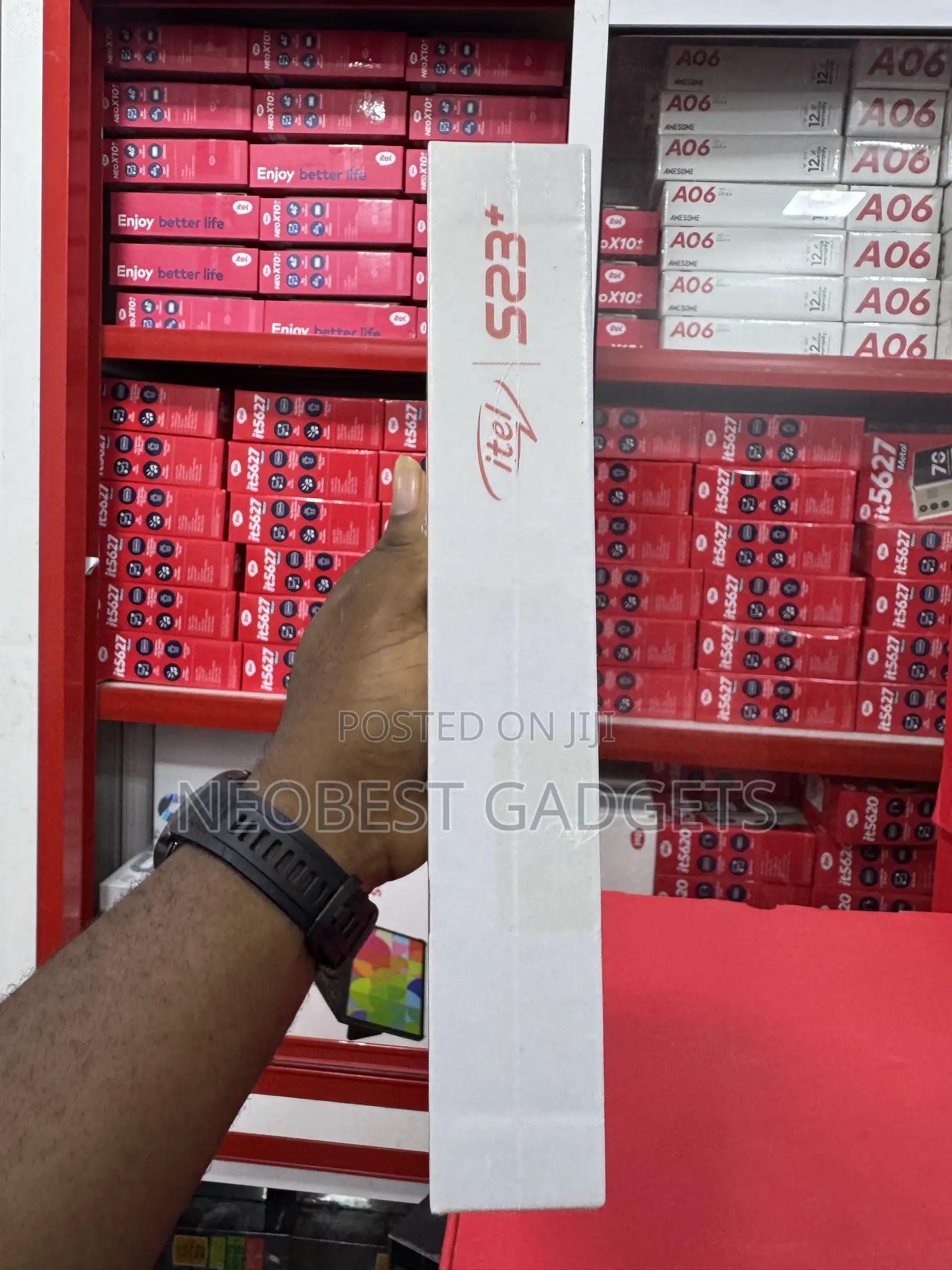 New Itel S23 Plus 256 GB