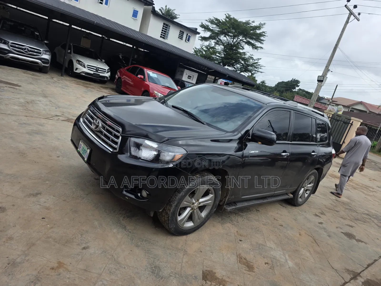 Toyota Highlander Limited 2009 Black