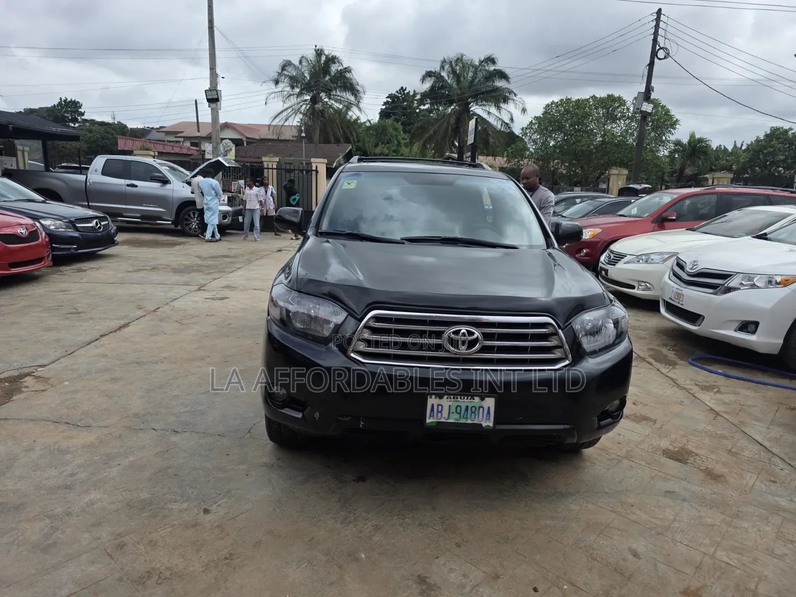 Toyota Highlander Limited 2009 Black