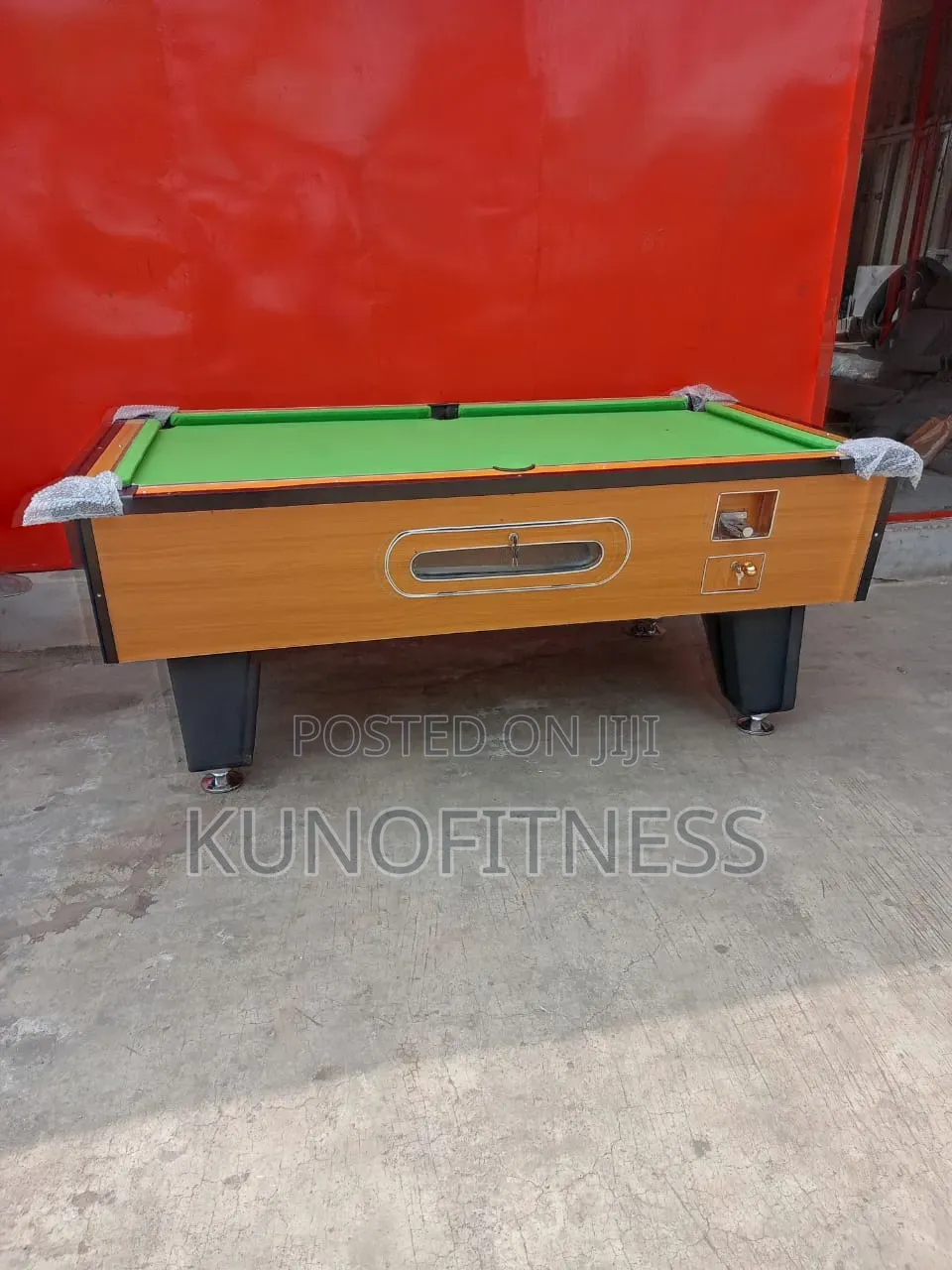 Coin-Operated 7ft Pool Table HDF Nigerian Build