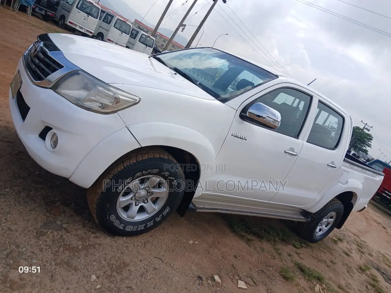 Toyota Hilux 3.0 D-4D 4x4 2014 White