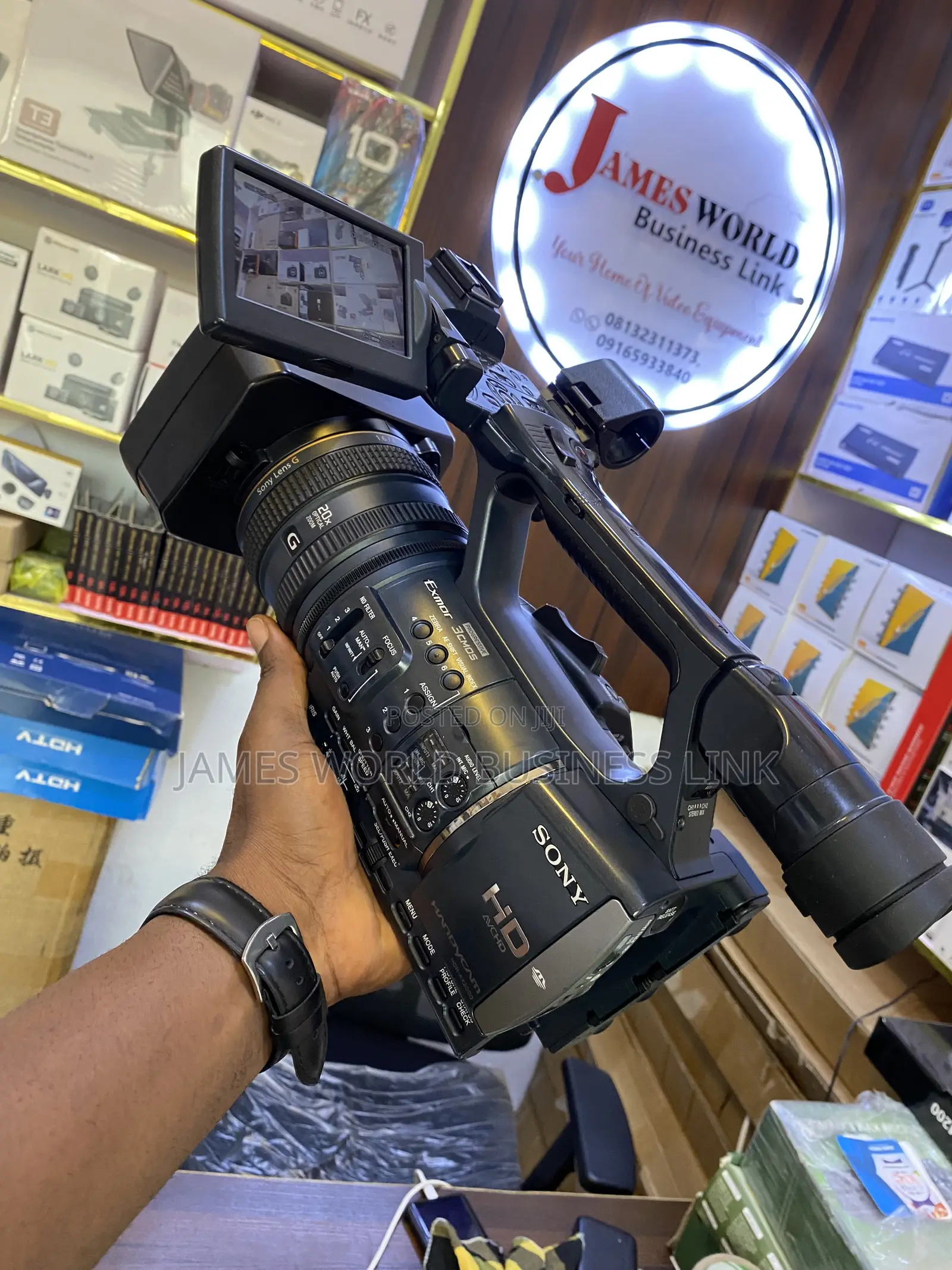 Professional Sony Video Camera Ax2000