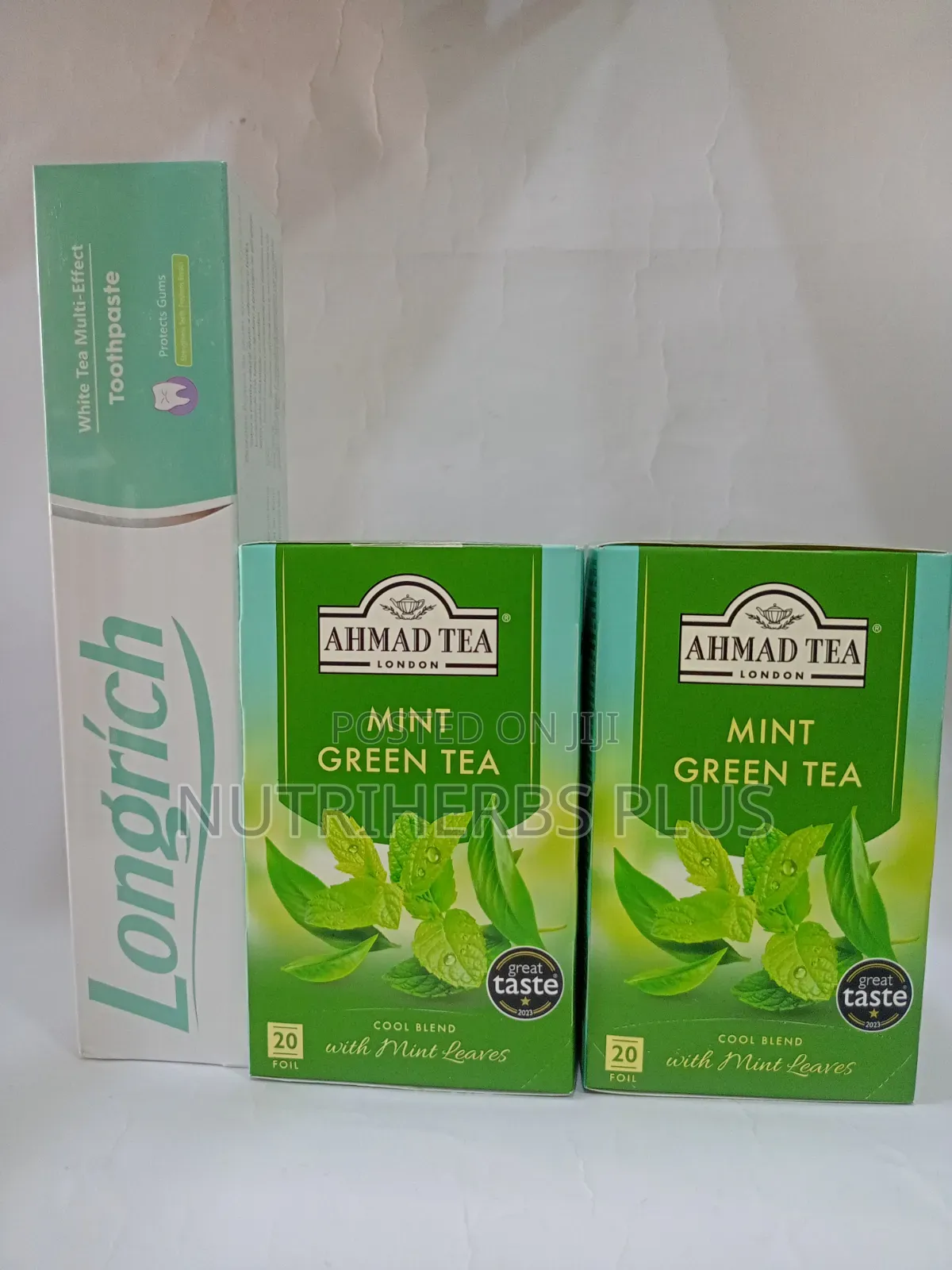 Longrich Toothpaste and Mints Green Tea(solution for Bad Breath)