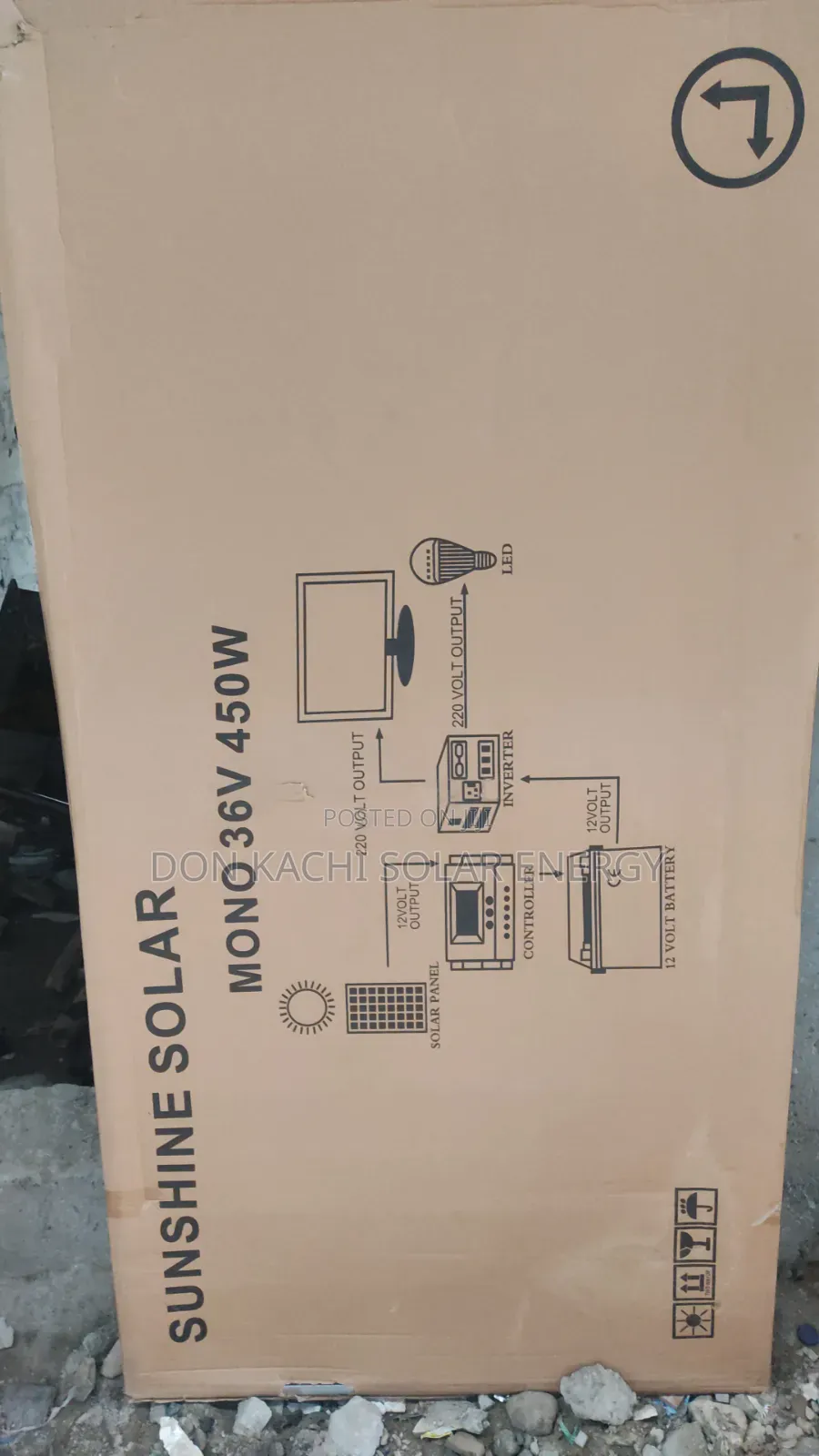 450w 36v Sunshine Mono Solar Panels