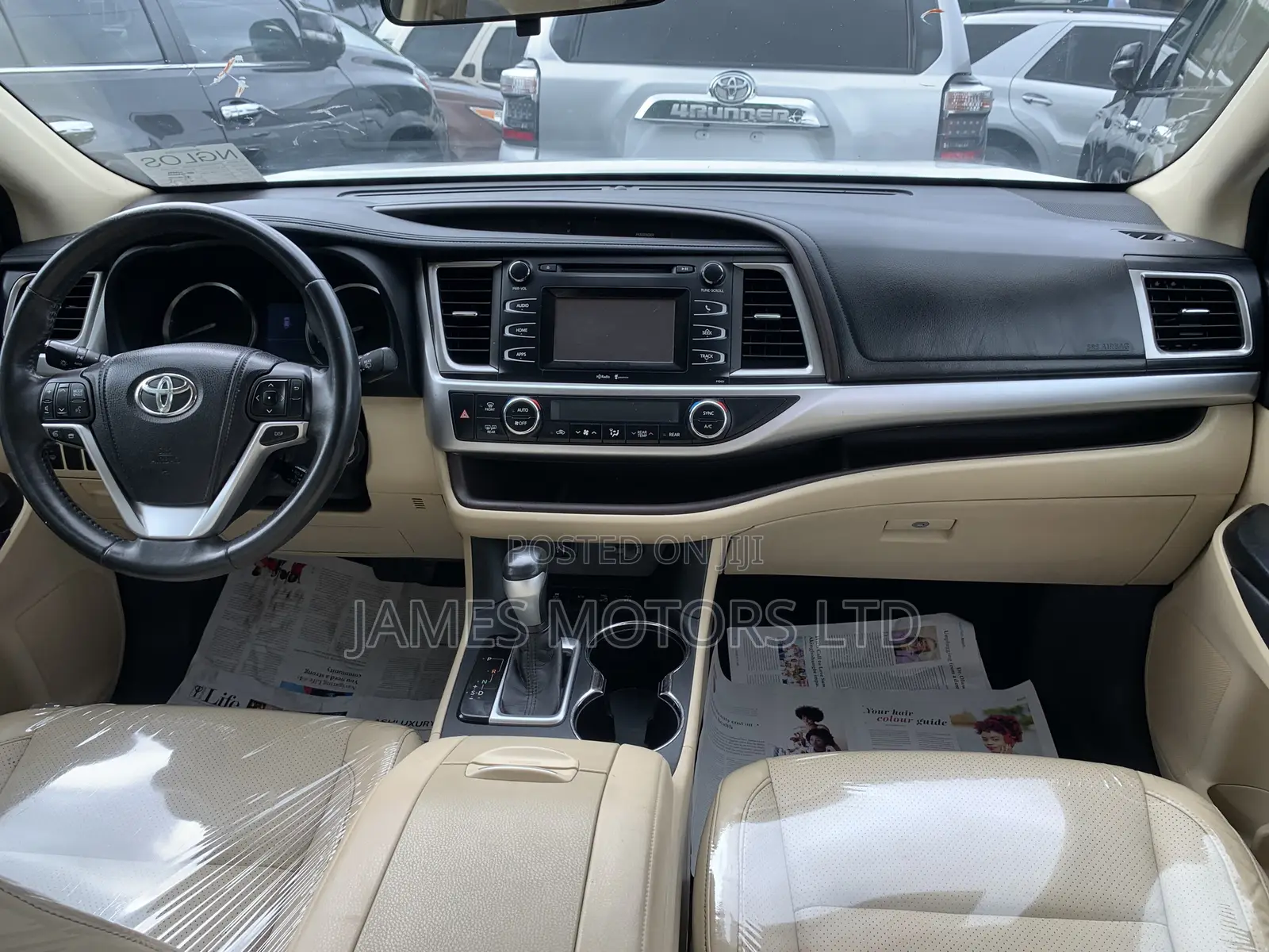 Toyota Highlander 2015 White