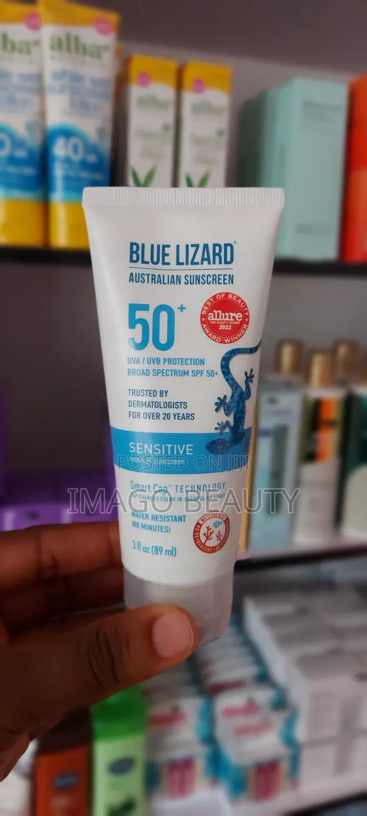 Blue Lizard Sensitive Mineral Sunscreen SPF 50+