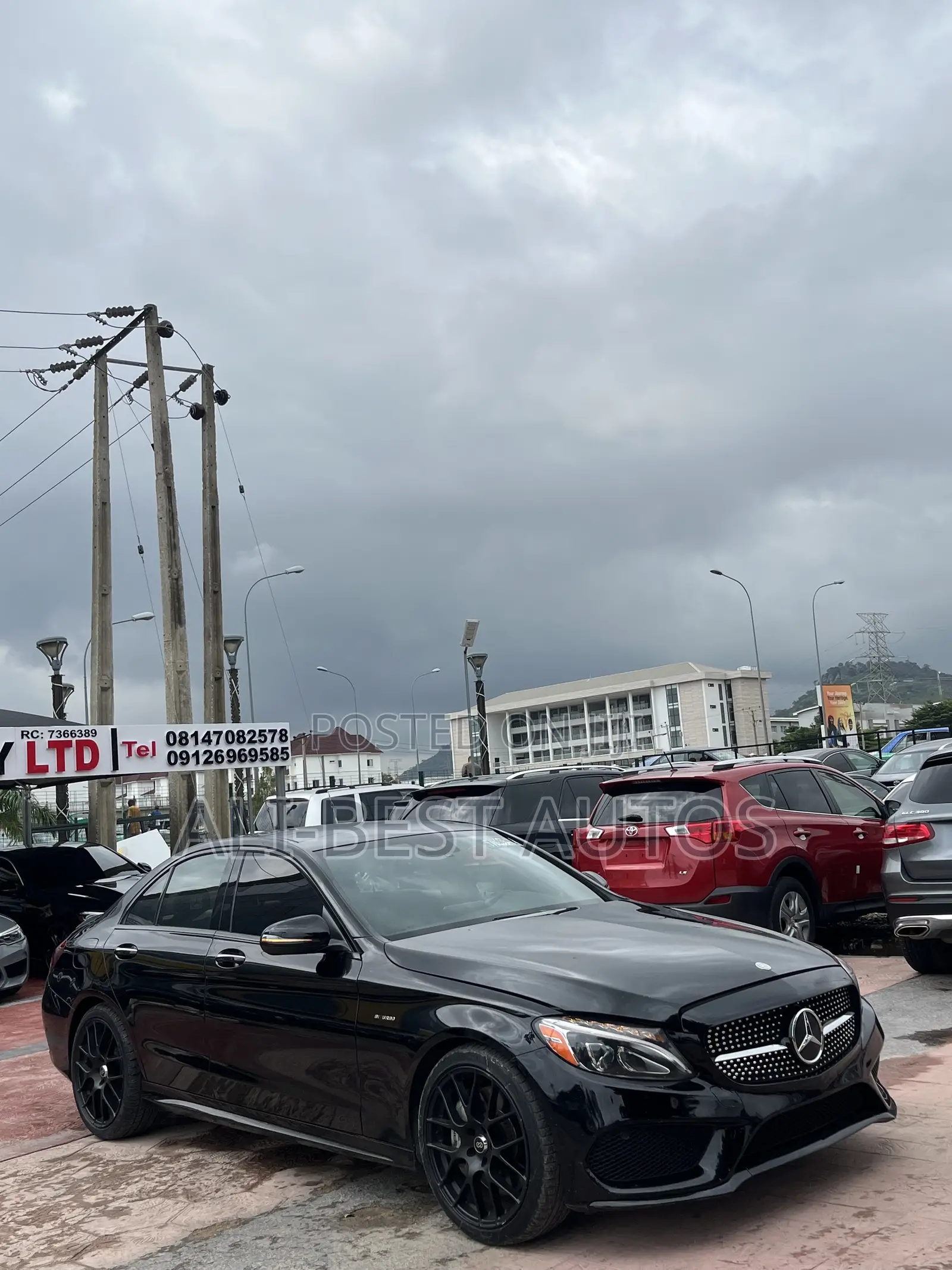 Mercedes-Benz C-Class 2016 Black