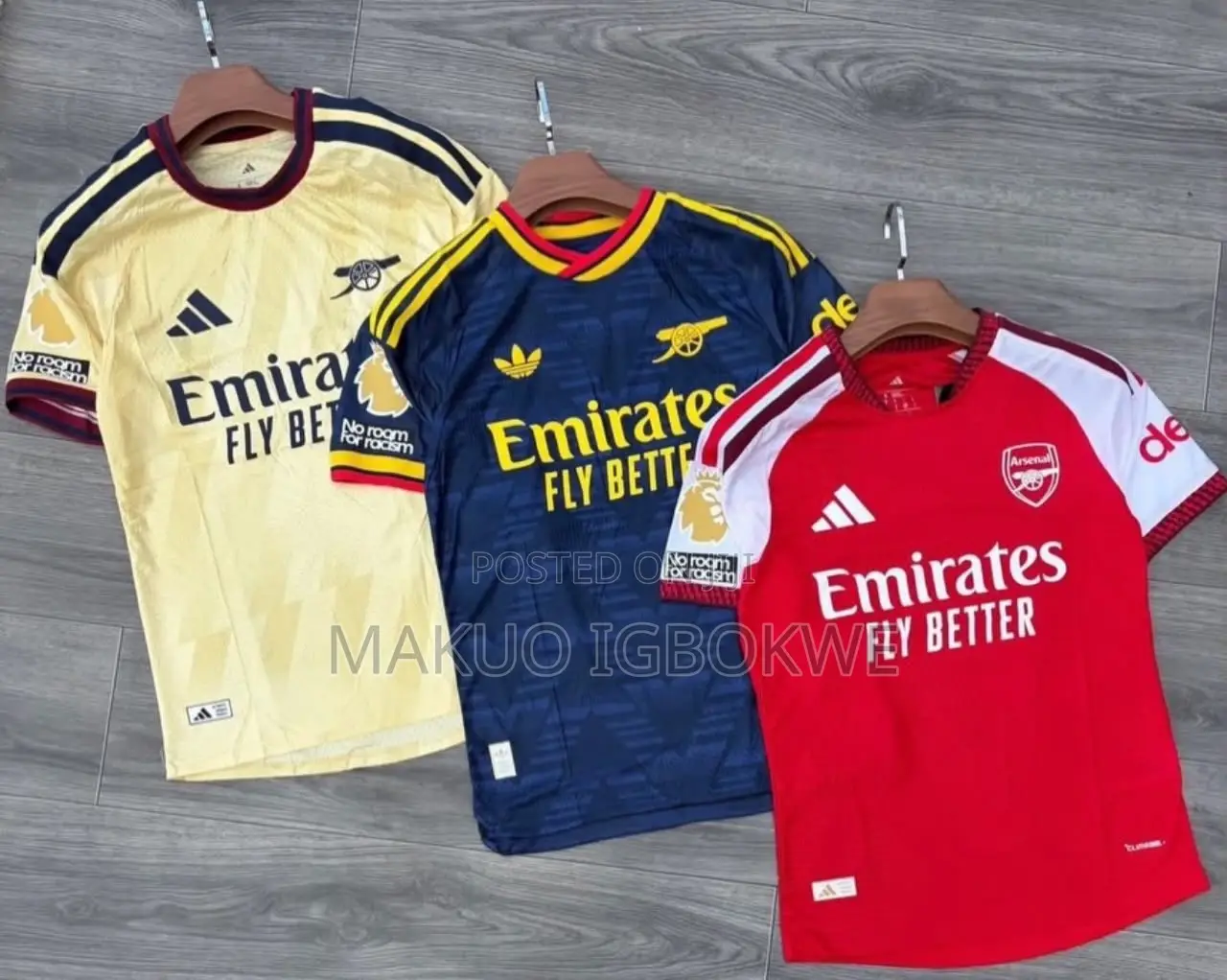 High Quality Arsenal Jerseys Home and Away