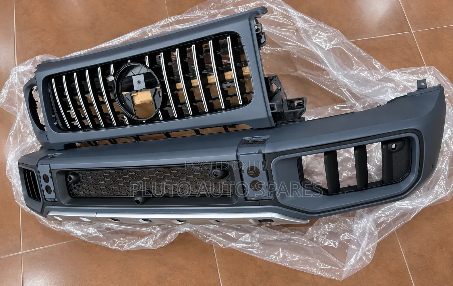 Complete Brabus Front Bumper With Grille G Wagon 2025