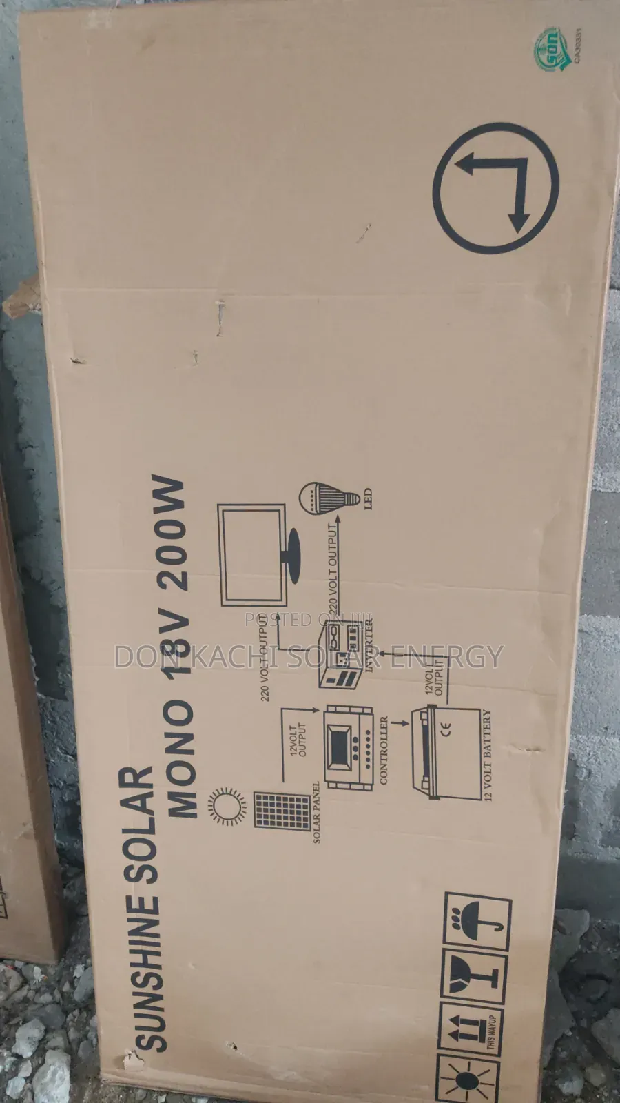 200w 76cell Sunshine Gold Mono Solar Panels
