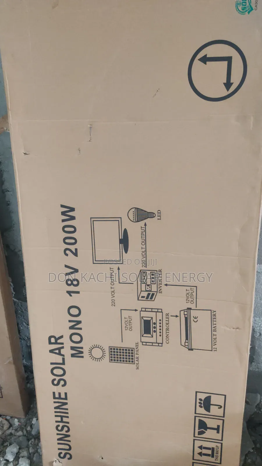 200w 76cell Sunshine Gold Mono Solar Panels