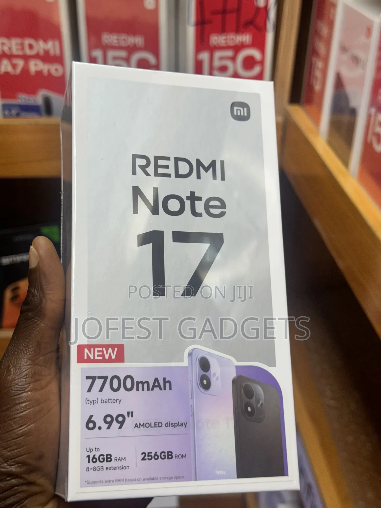 New Xiaomi Redmi Note 17 256 GB Black