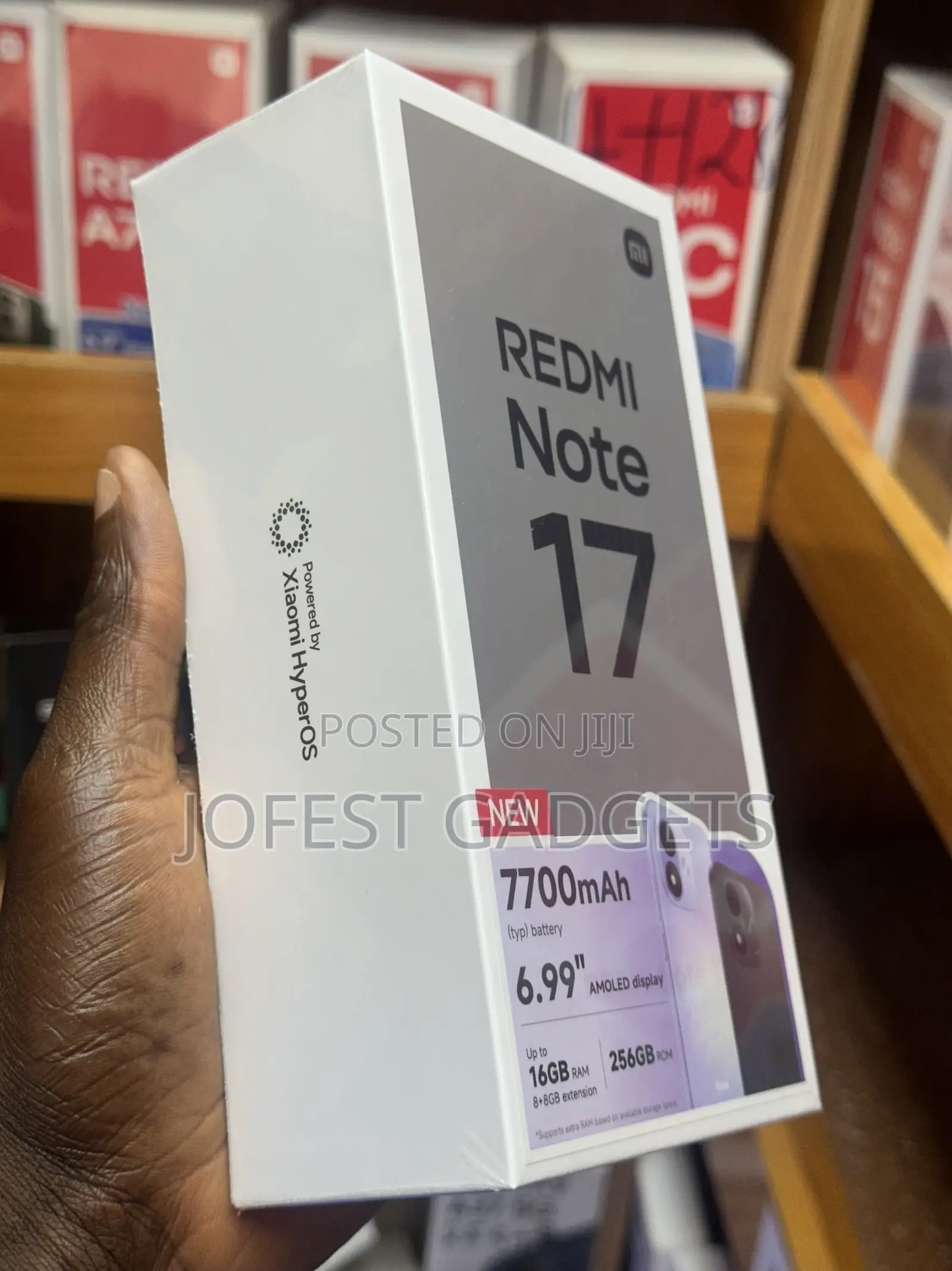 New Xiaomi Redmi Note 17 256 GB Black