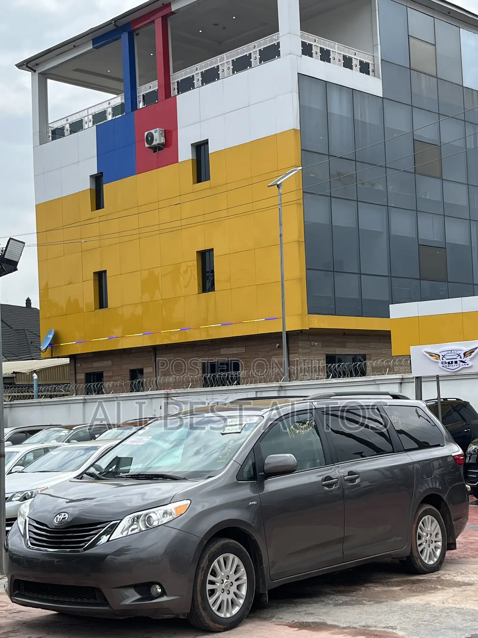 Toyota Sienna 2016 Gray