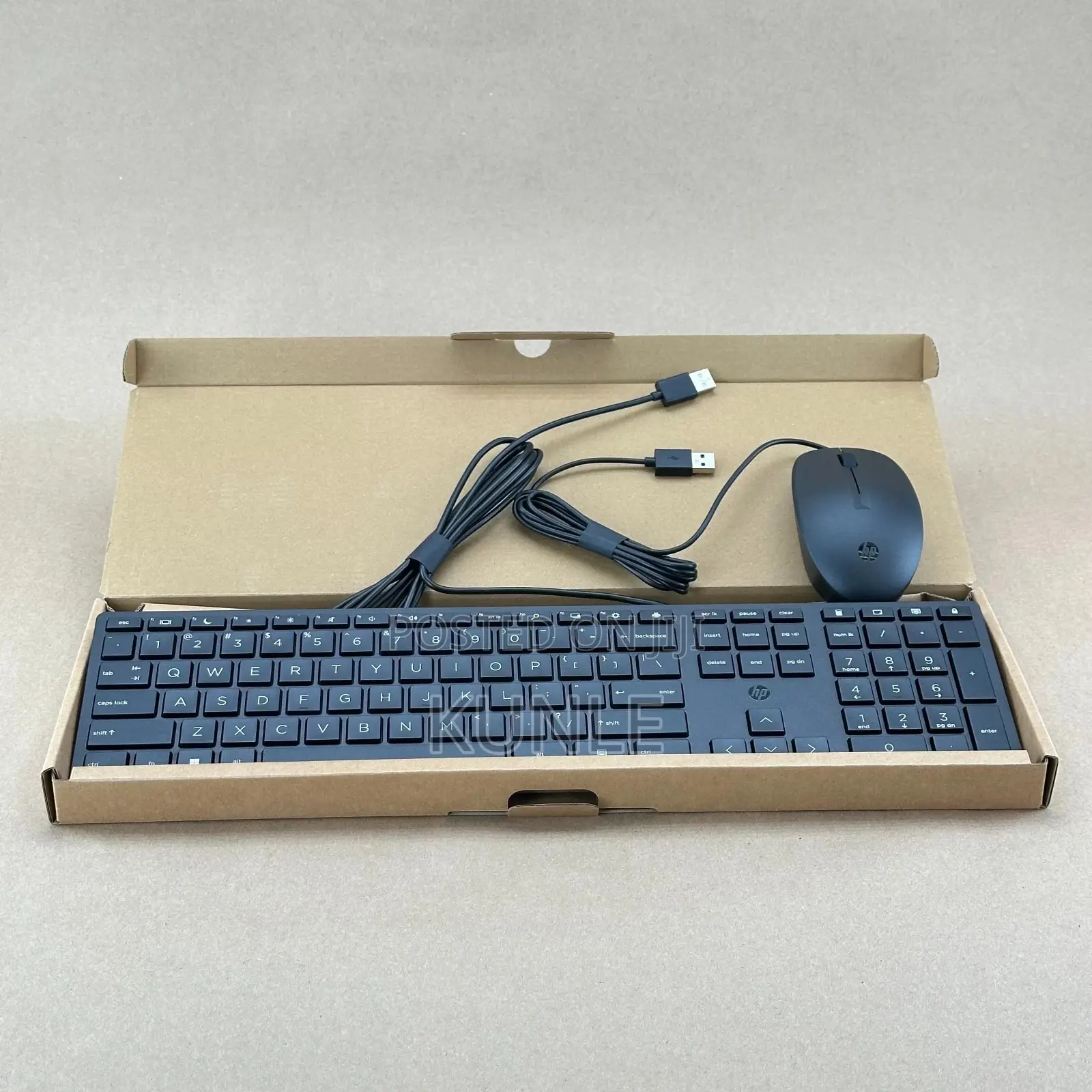 HP 150 Wired Mouse and Keyboard Combo Set English