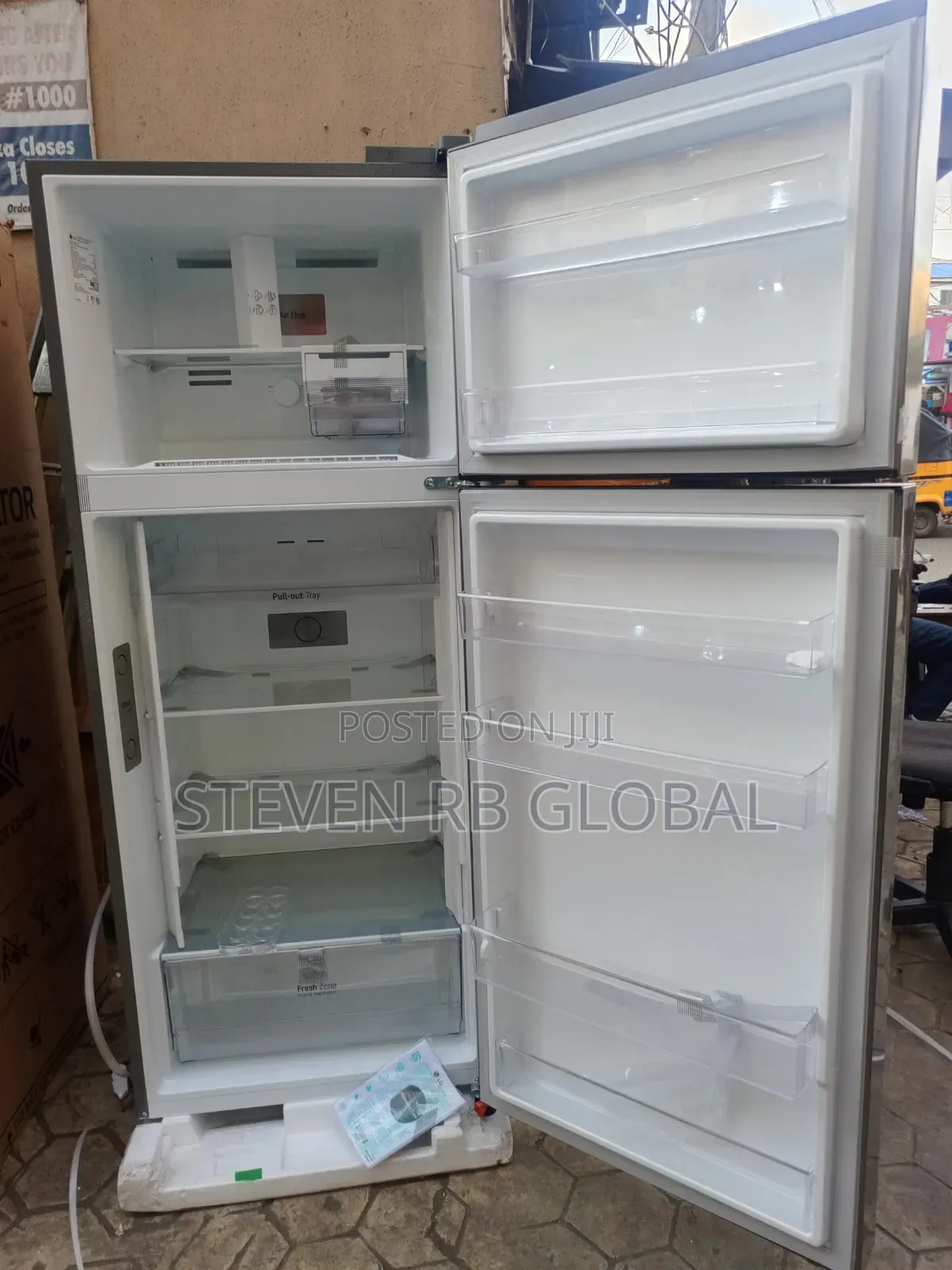 LG 395l Top Freezer Refrigerator | Gn-B392plgb