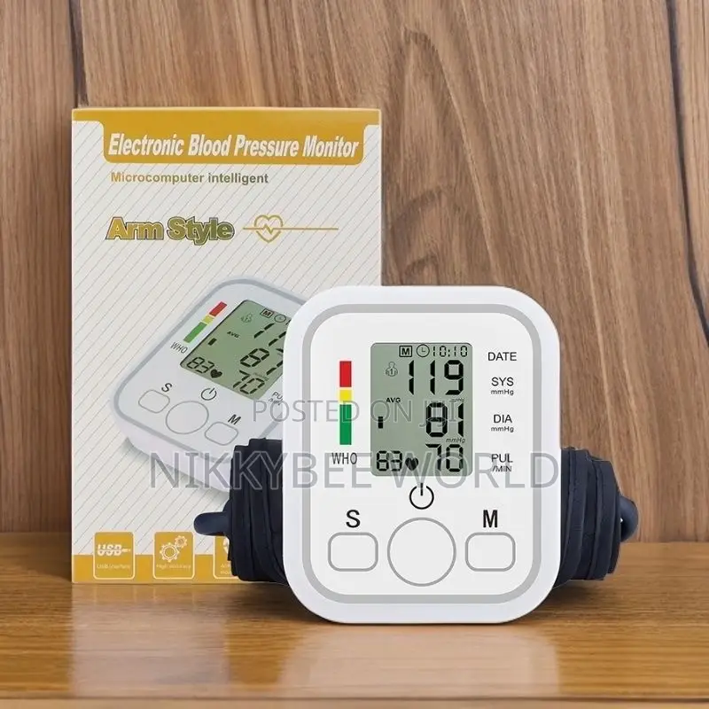 Digital Blood Pressure Monitor – Automatic BP Machine