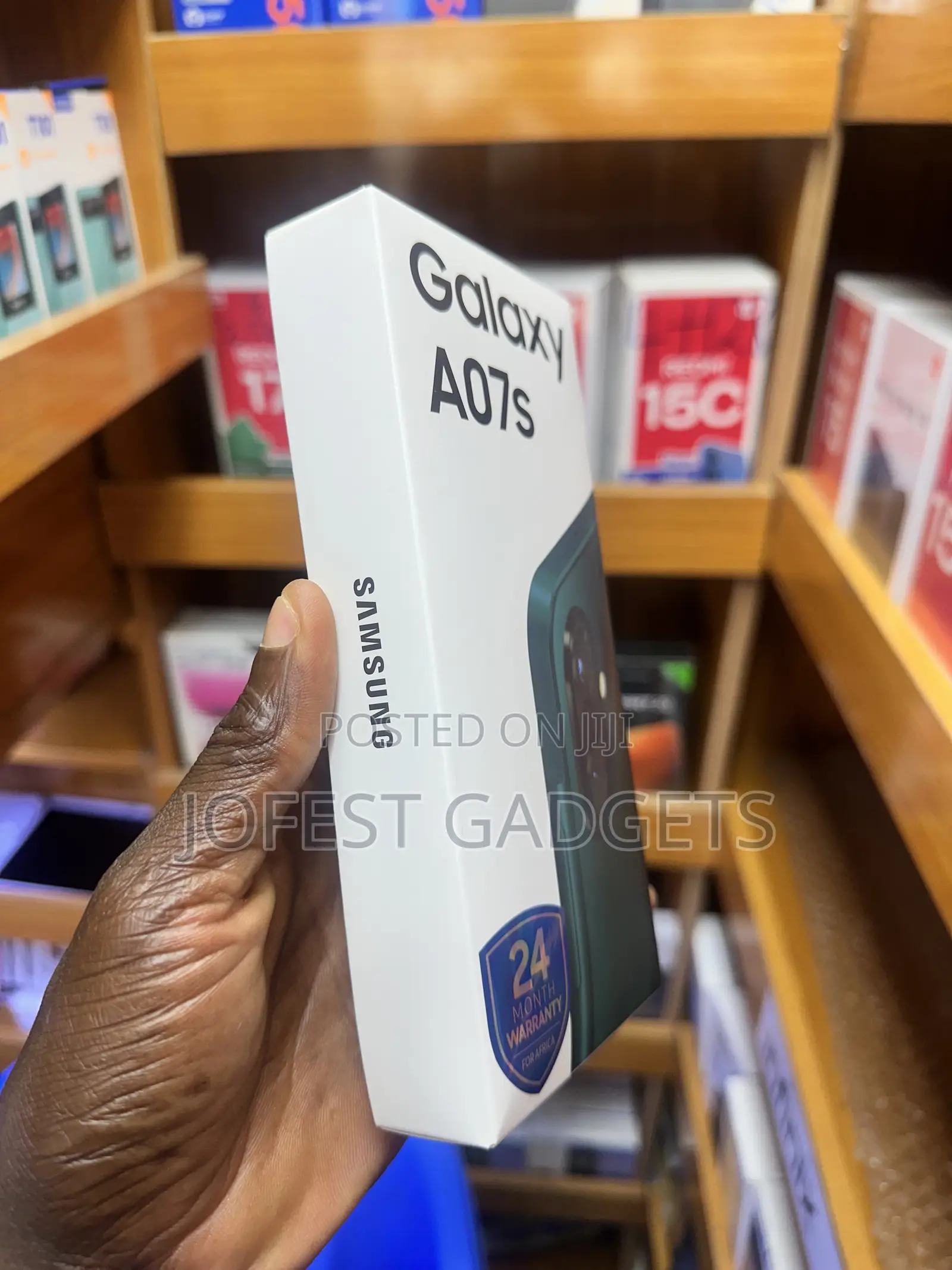 New Samsung Galaxy A07s 64 GB Black