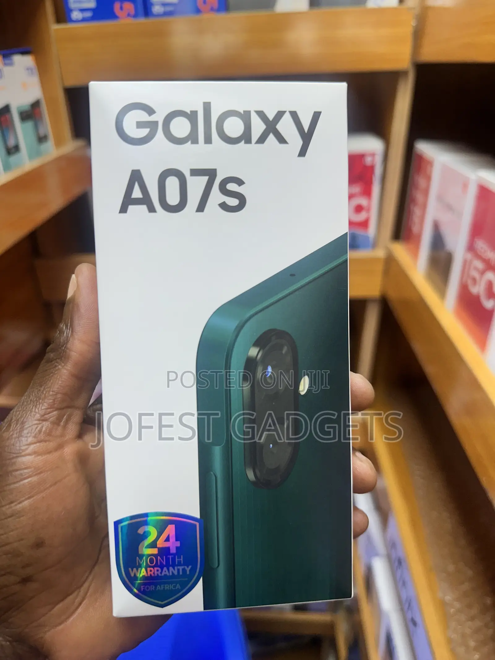 New Samsung Galaxy A07s 64 GB Black