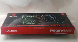 RAIKU R905 Wireless Gaming Keyboard and Mouse Combo