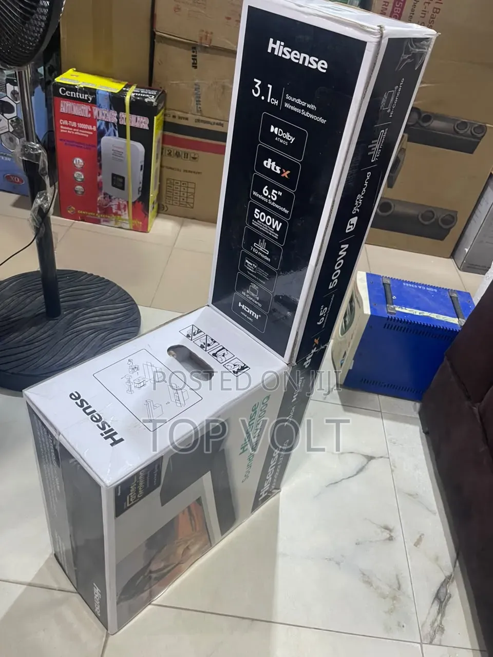 Hisense 500W Soundbar With Powerful Bass