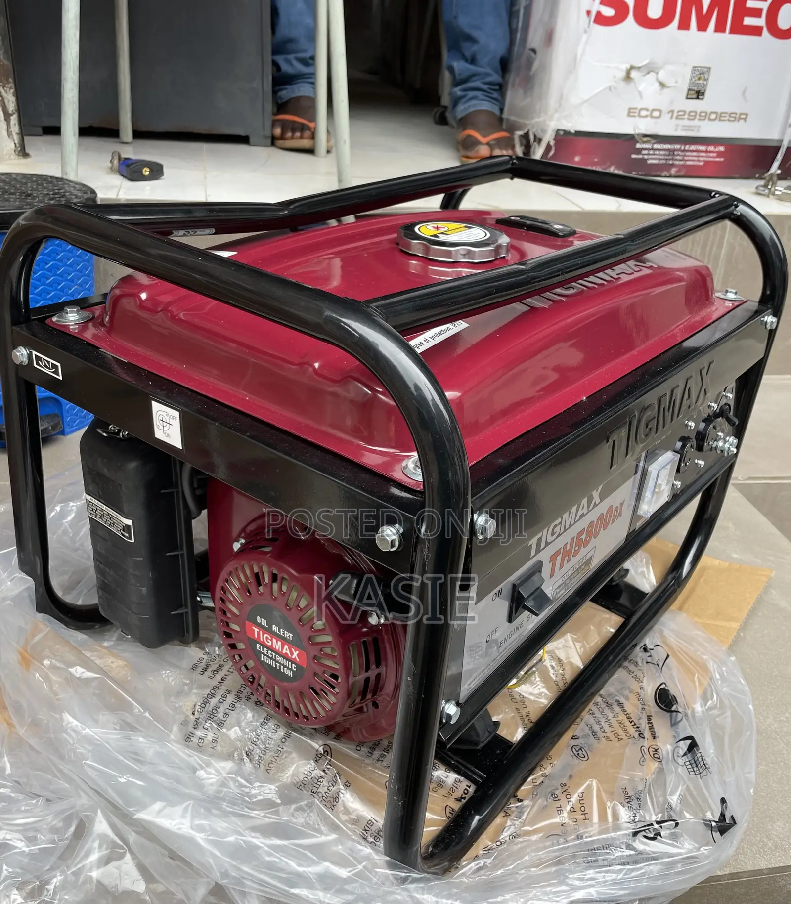 2.8kva Original Tigmax Petrol Manual Start Generator