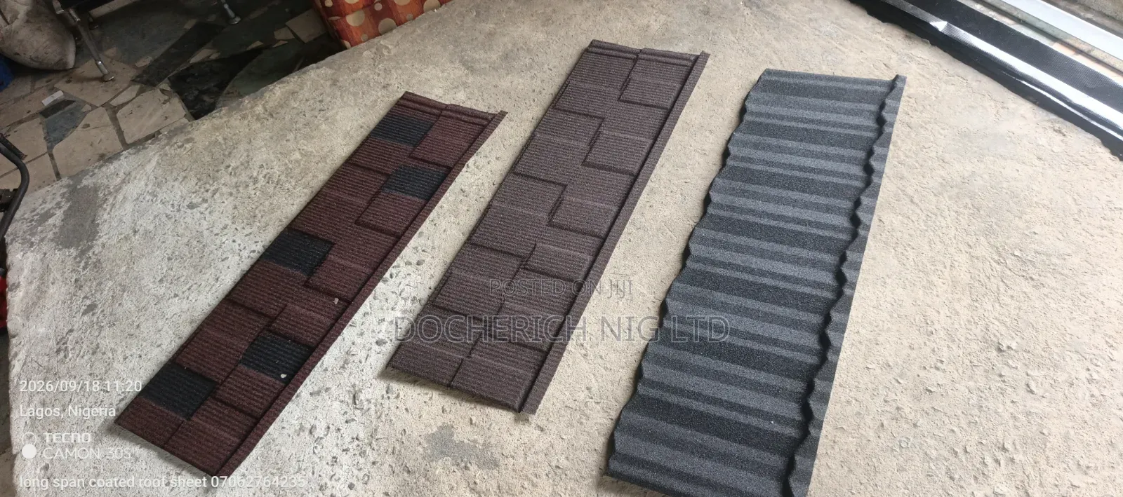 Various Designs and Type of Stone Coated Roofing Sheets