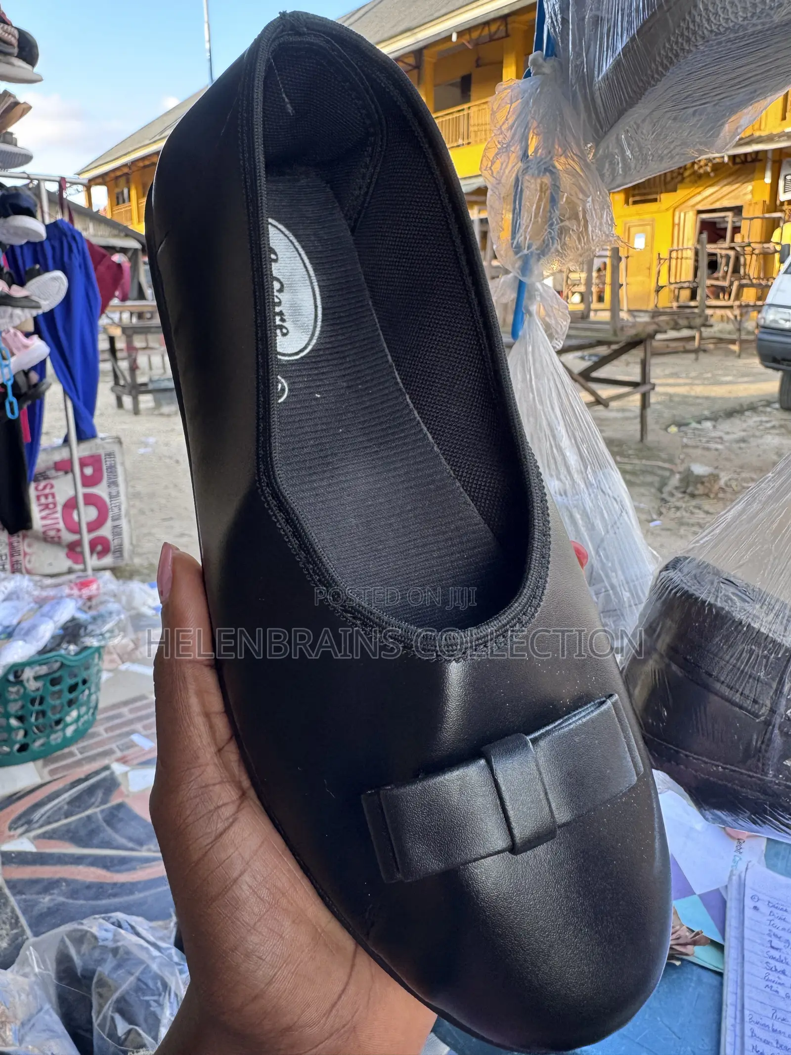 B Care Girls School Shoe