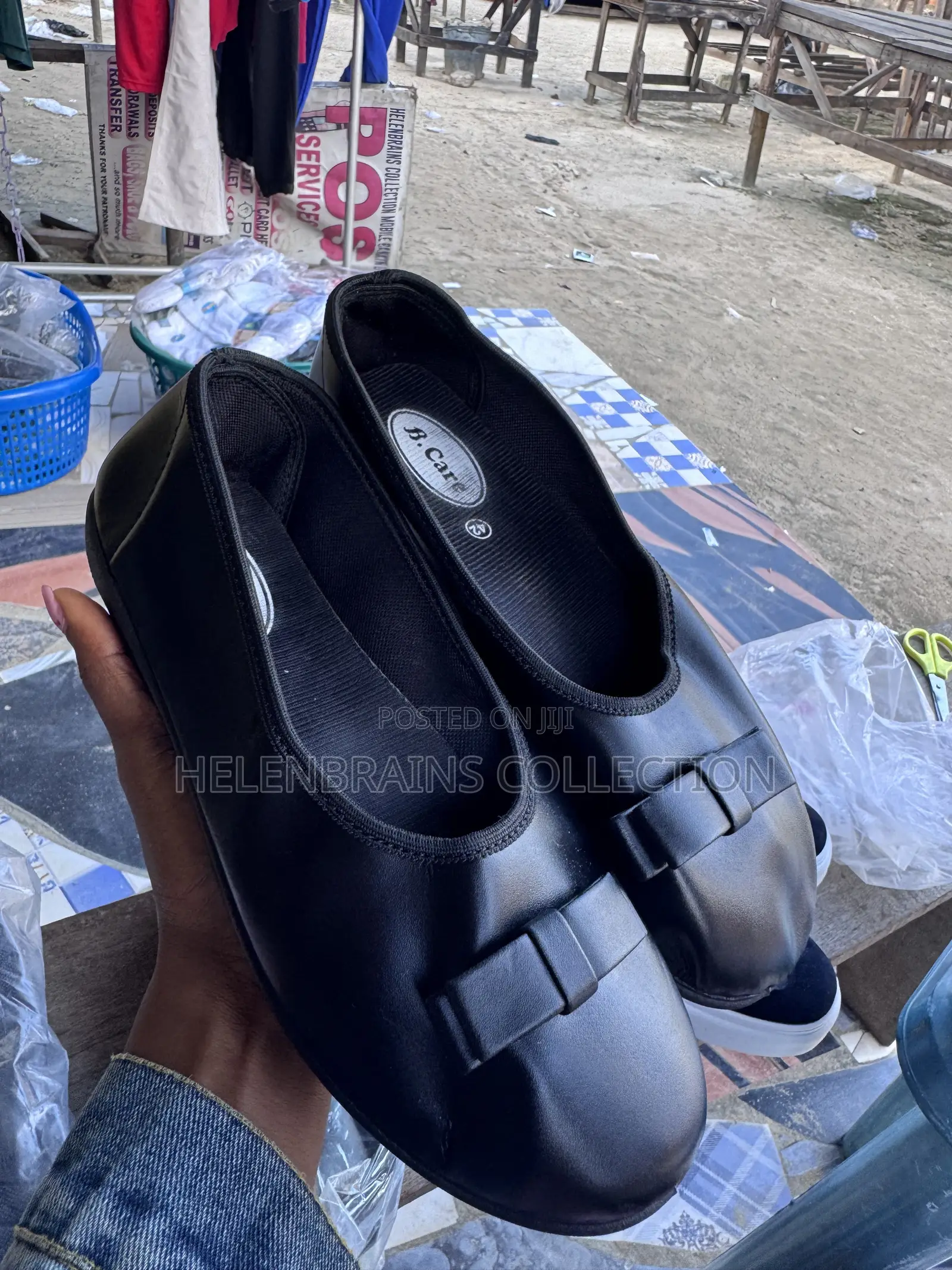 B Care Girls School Shoe