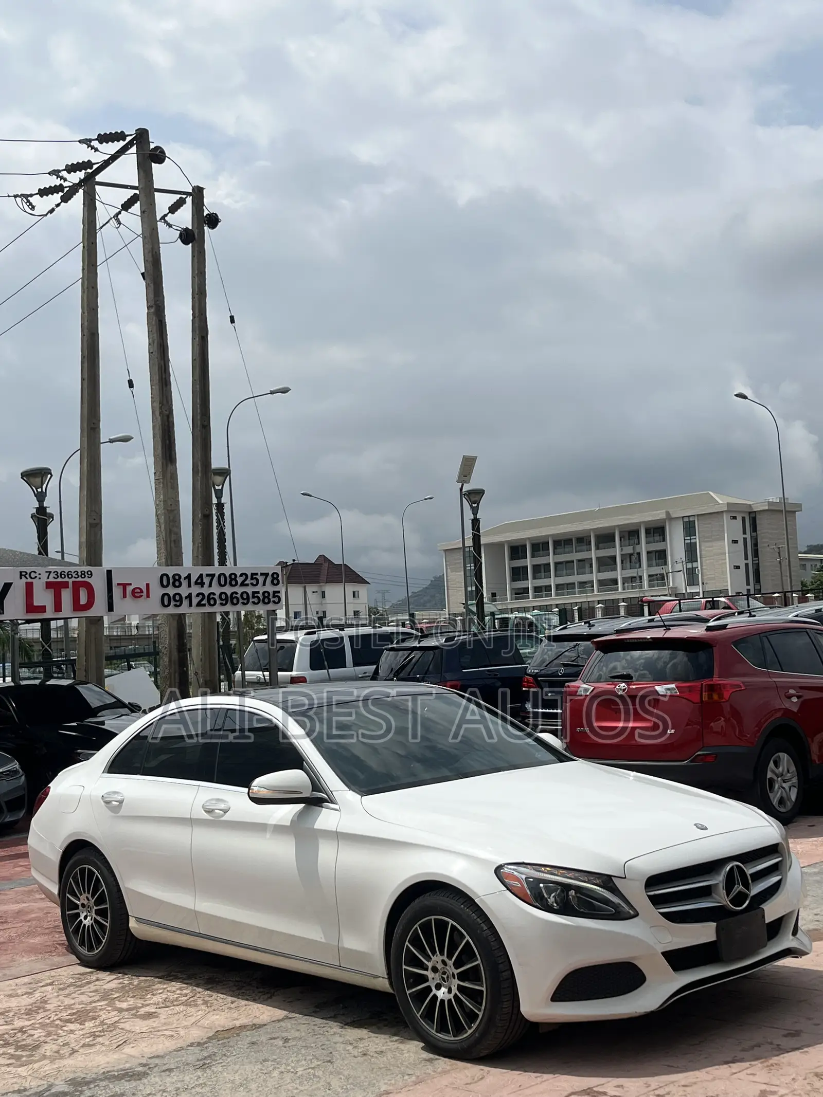 Mercedes-Benz C300 2014 White