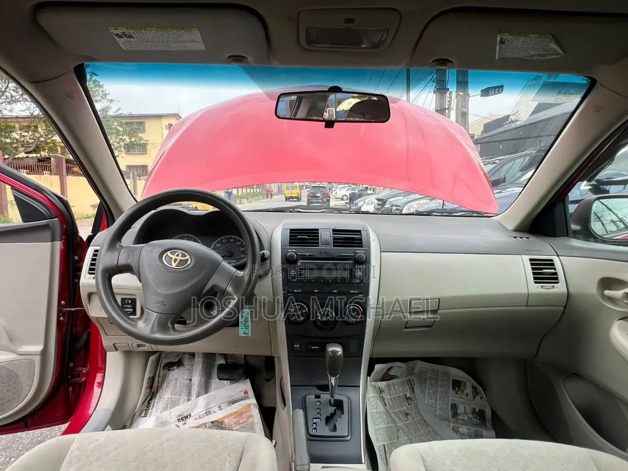Toyota Corolla LE 4dr Sedan (1.8L 4 cyl 4A) 2009 Red