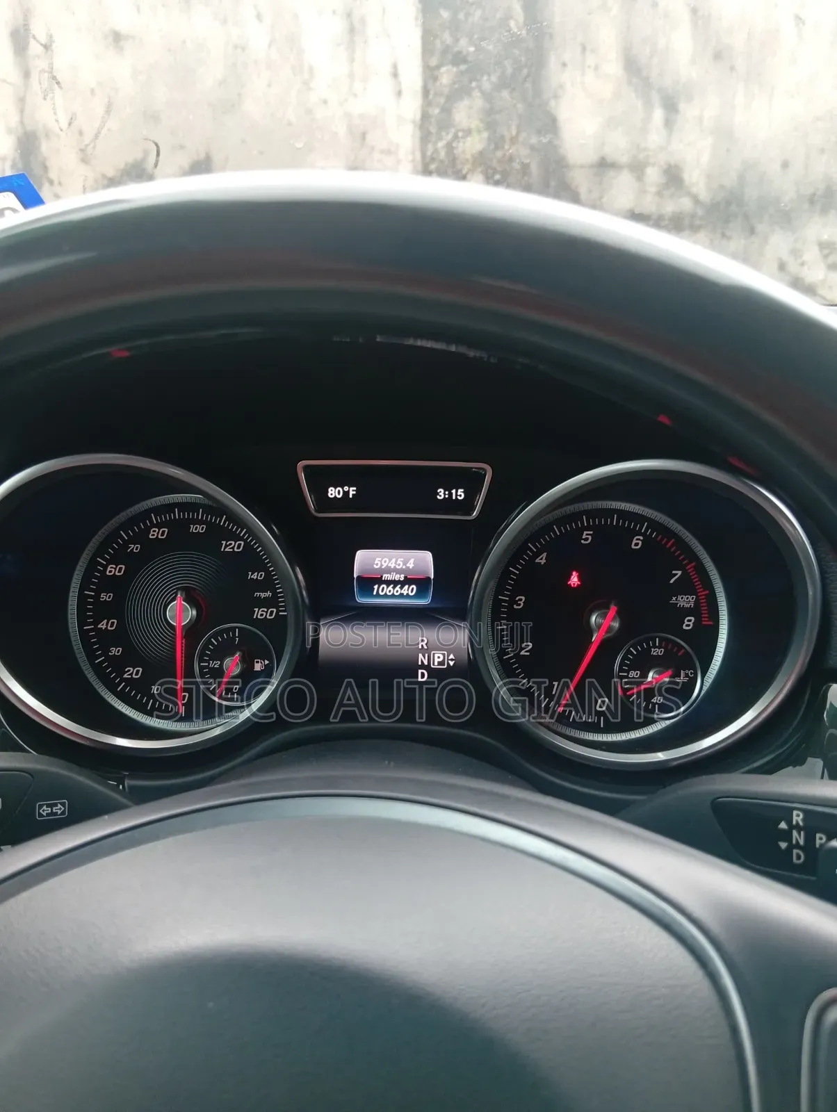 Mercedes-Benz GLE-Class 2016 Black