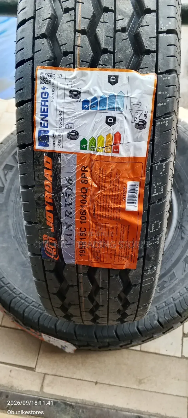 195R15C Joyroad Tyre