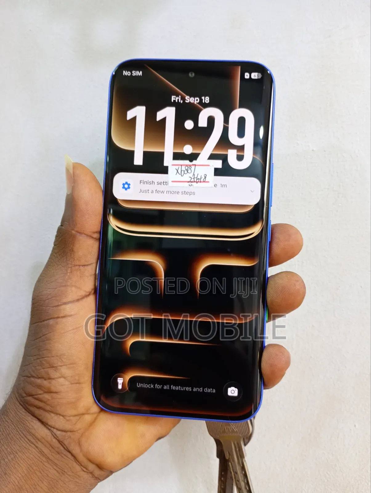 Infinix Note Edge 256 GB Blue