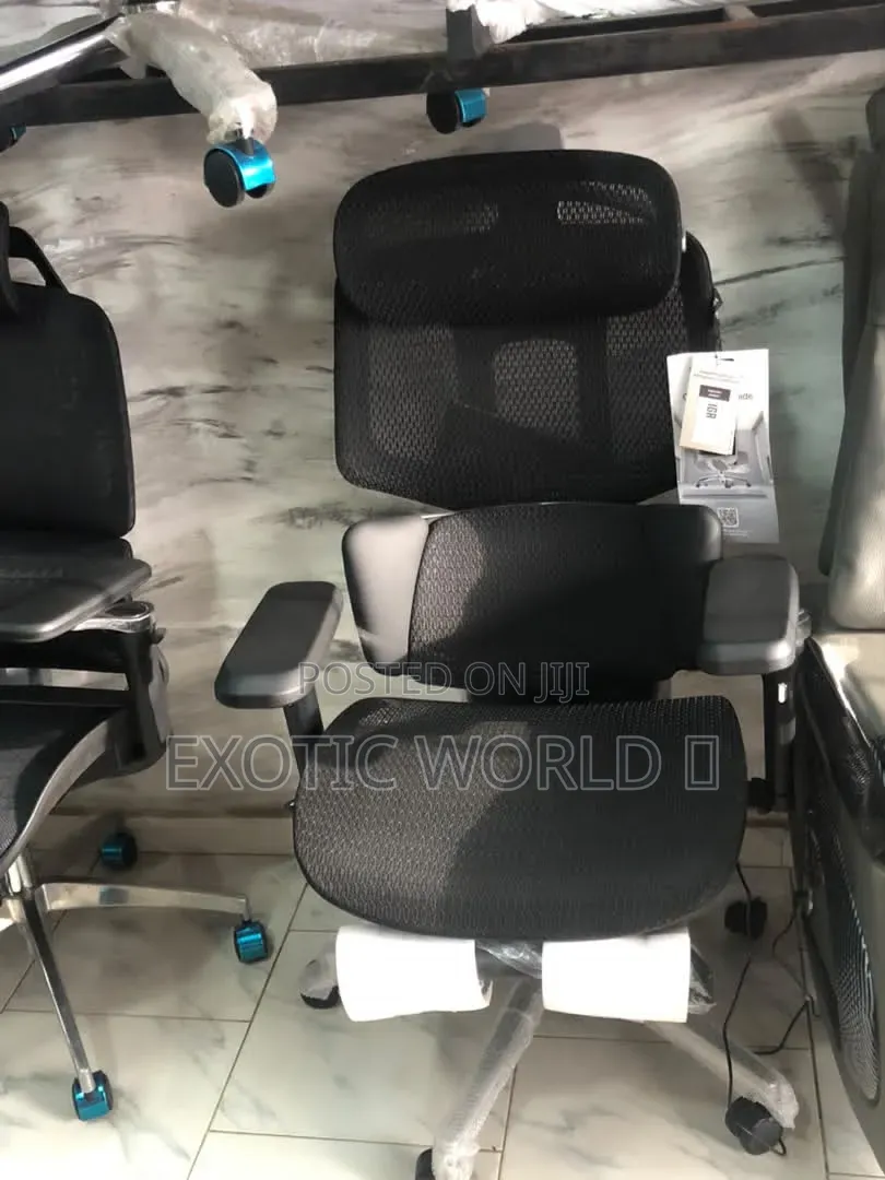 Ergonomic Mesh Office Chair With Aluminum Frame Backrest