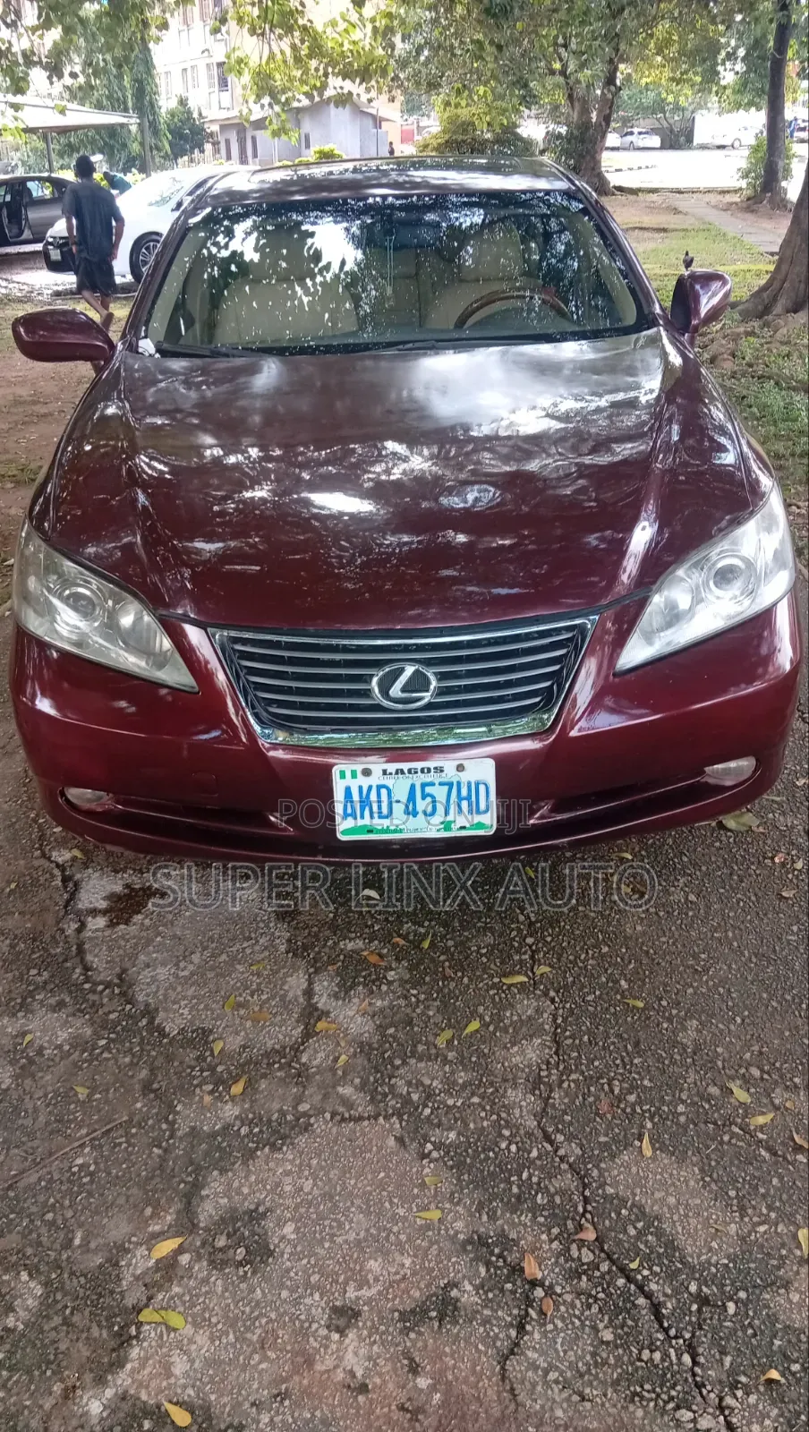 Lexus ES 350 2008 Maroon