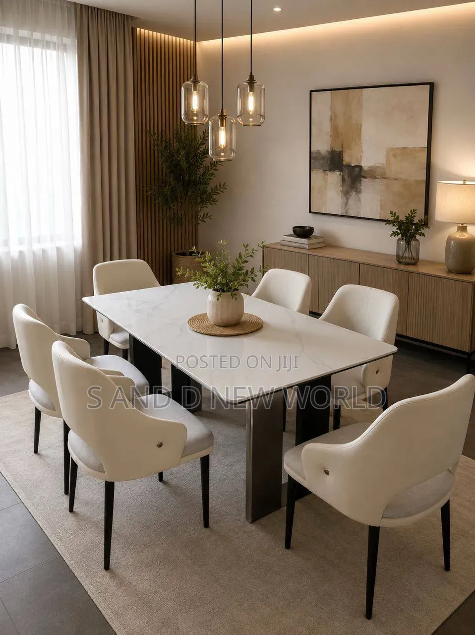 6 Seater Dining Table