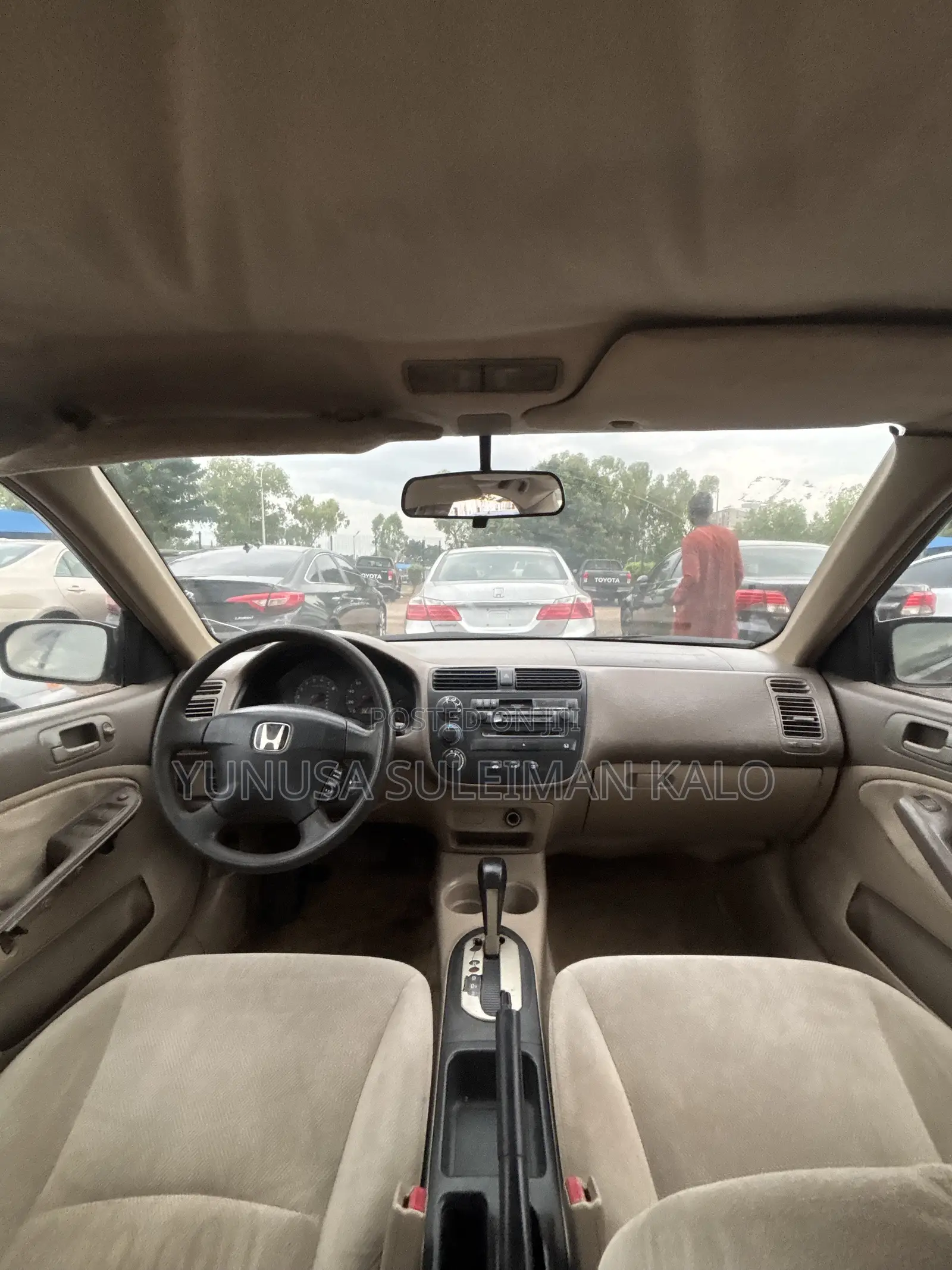 Honda Civic 2001 Maroon