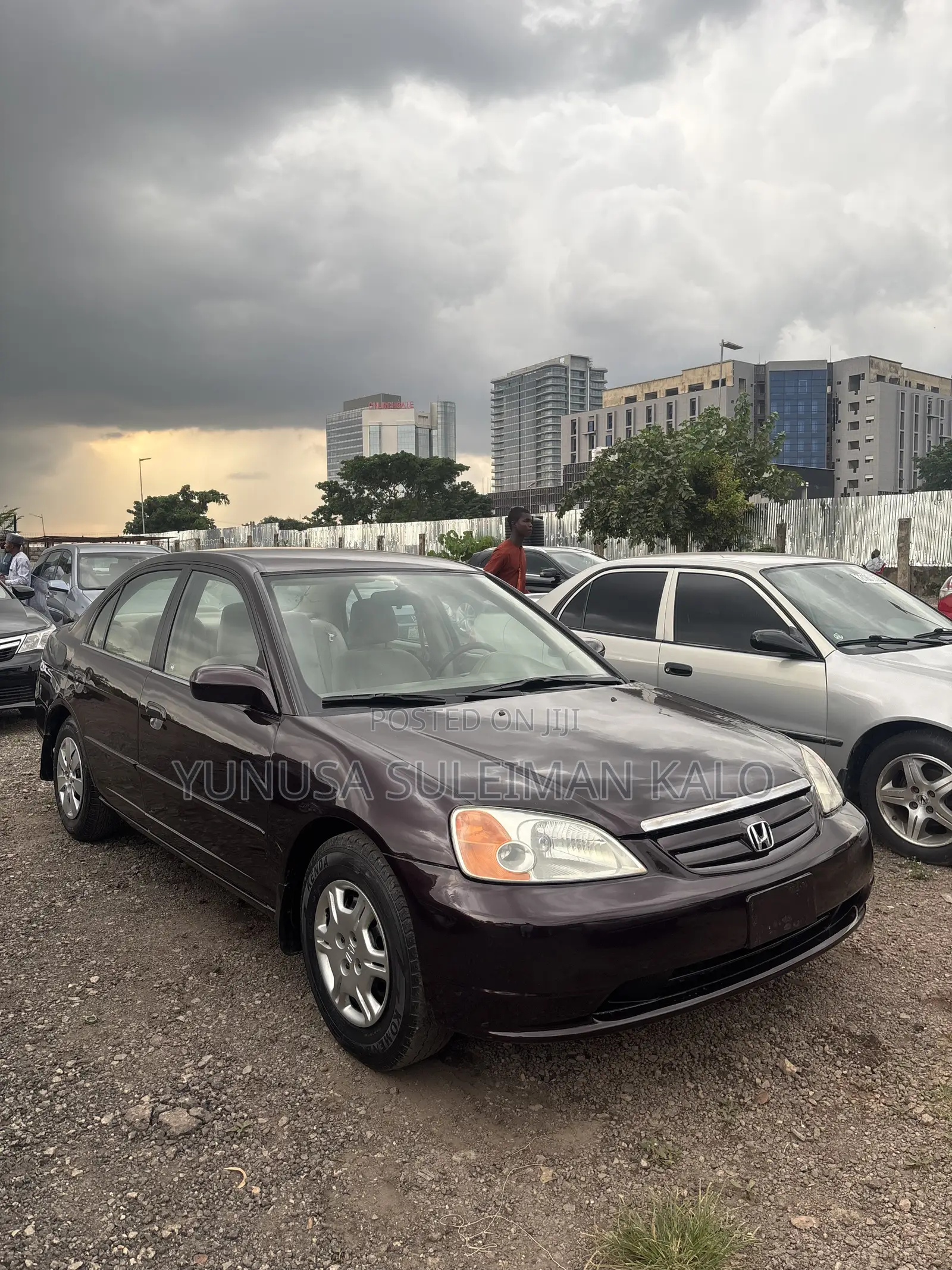 Honda Civic 2001 Maroon