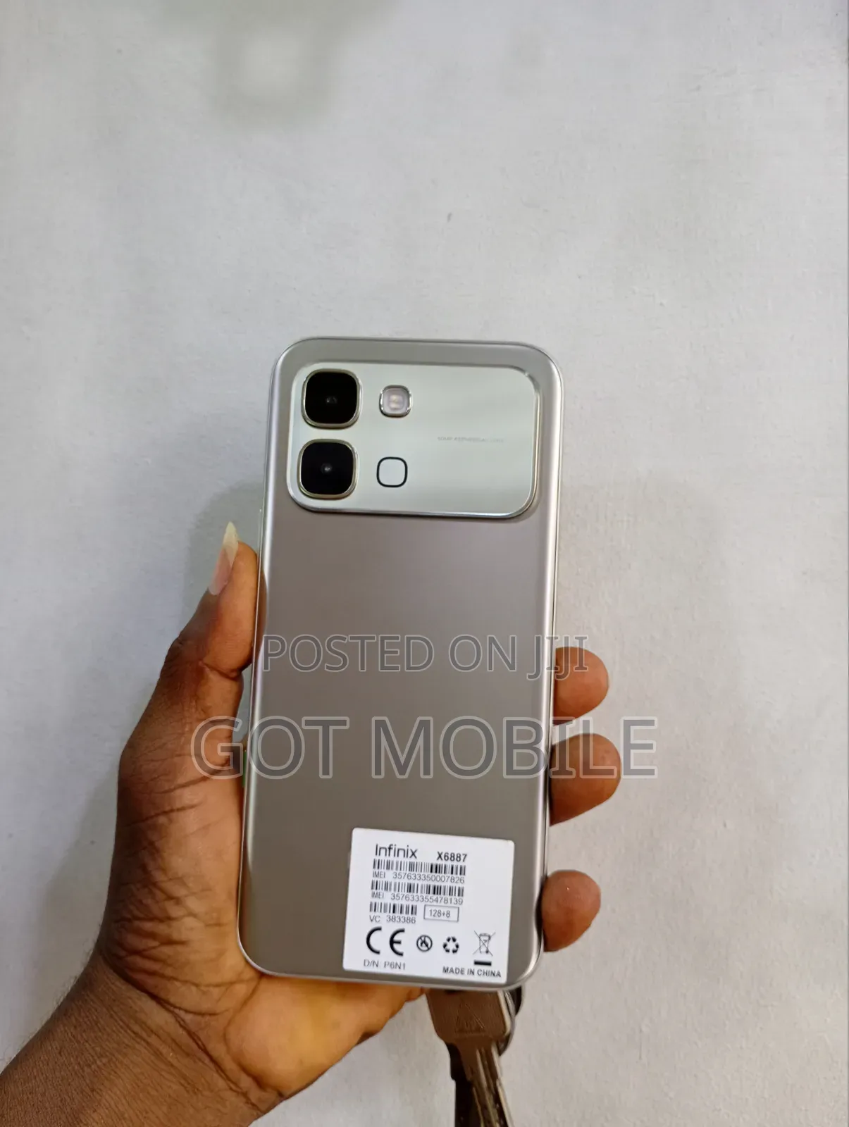 Infinix Note Edge 128 GB Gray