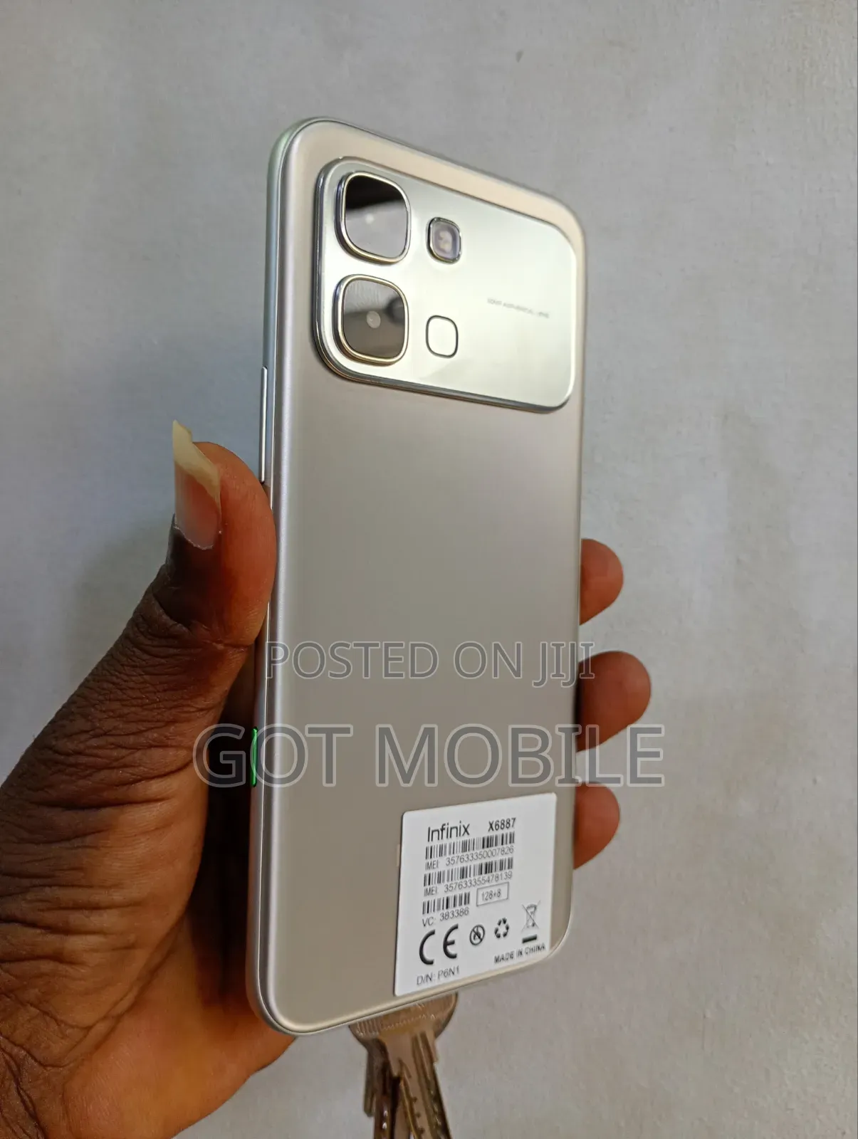 Infinix Note Edge 128 GB Gray