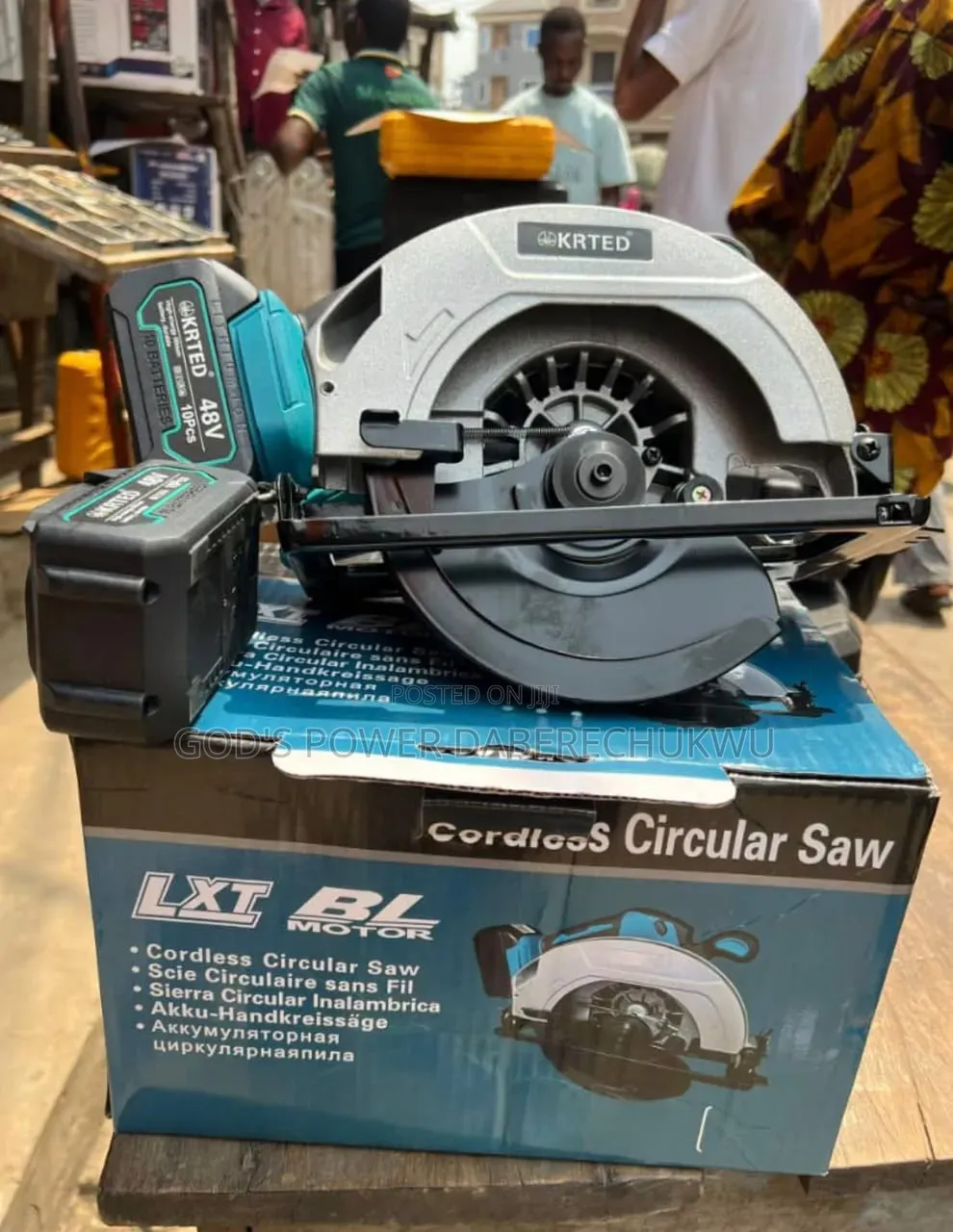 Krted 48v Cordless Circular Saw