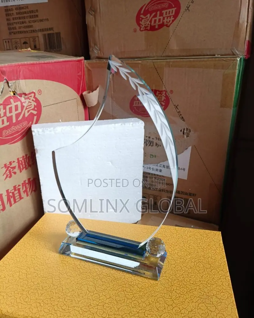 Premium Glass Award Plaque