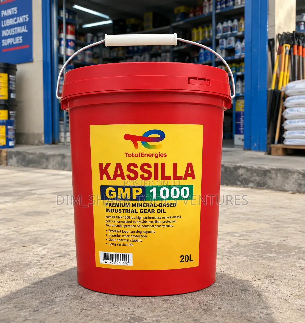 20-Liter of TotalEnergies Kassilla GMP 1000 Industrial Gear Oil