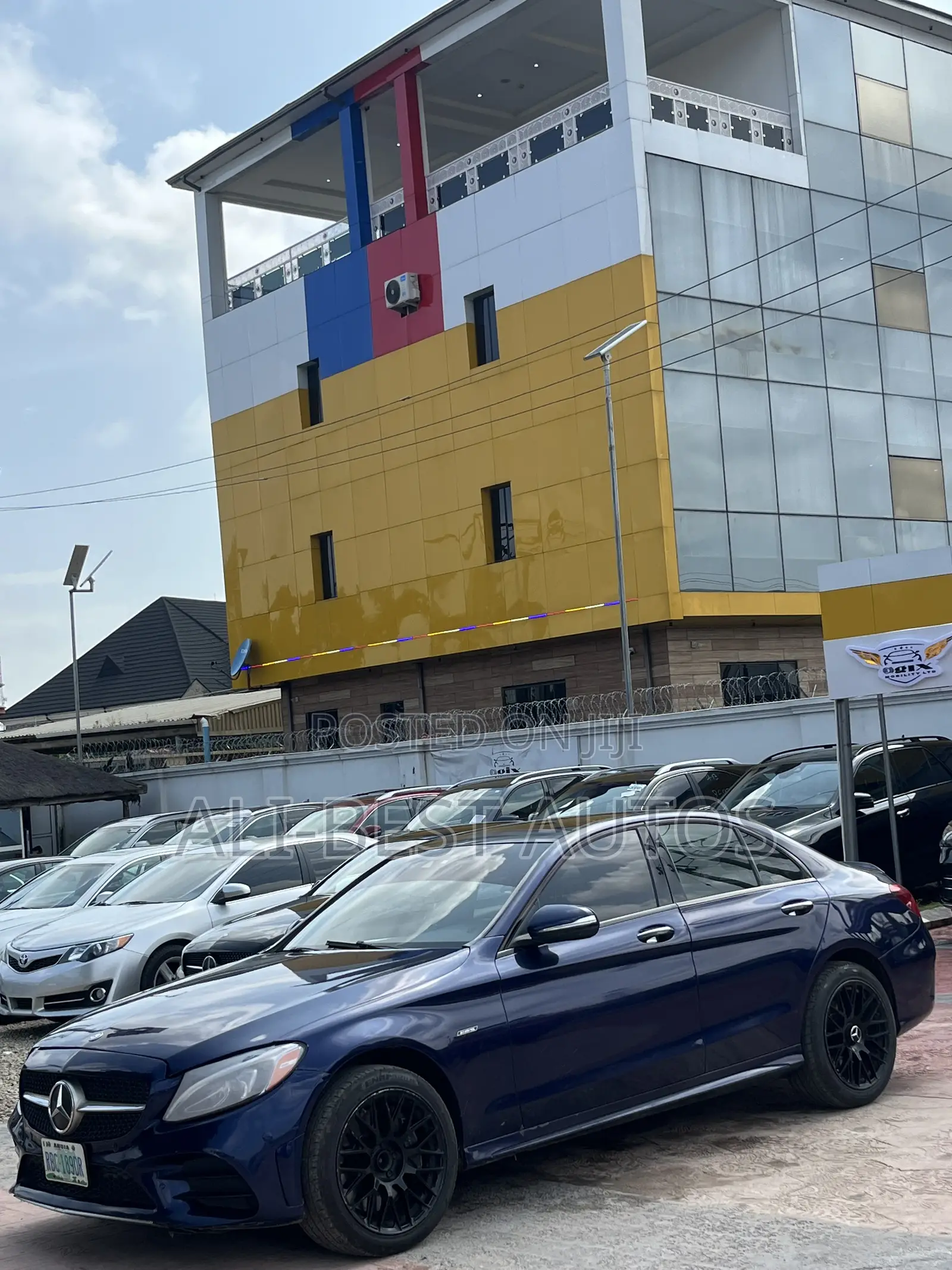 Mercedes-Benz C-Class 2015 Blue