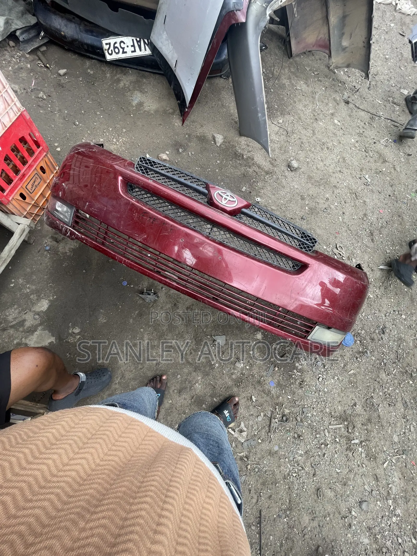 Complete Front Bumper Sienna 2004